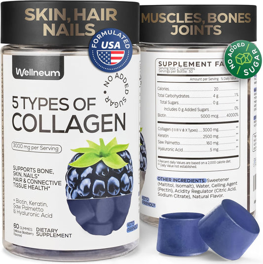 collagen-peptide-gummies-for-healthy-hair-skin-nails-and-bones---hyaluronic-acid-biotin-keratin-saw-palmetto---sugar-free-and-gluten-free---men-and-womens-collagen-supplement-1