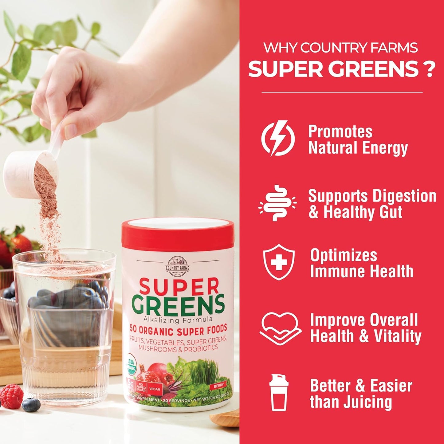 country-farms-organic-super-greens-berry-flavor---usda-organic-drink-mix-with-50-organic-super-foods-fruits-vegetables-mushrooms-probiotics-for-energy-and-5g-fiber-4