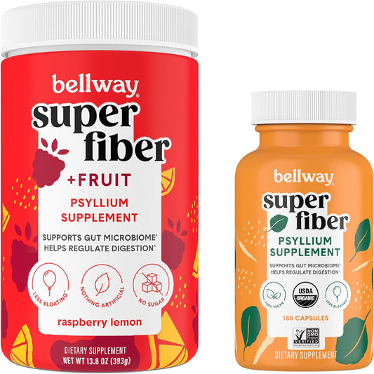bellway-super-fiber-powder-with-raspberry-lemon-capsules---natural-fiber-supplement-for-digestive-health-and-weight-management-1
