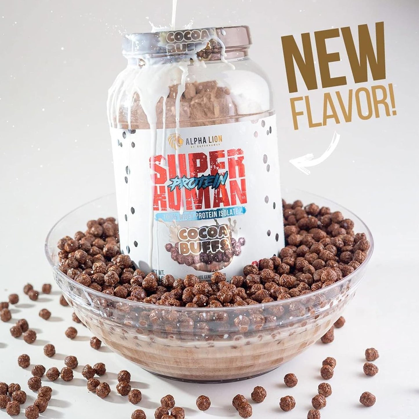 superhuman-whey-protein-powder---pure-isolate-for-muscle-recovery-growth---low-carb-low-sugar-no-bloat---cocoa-buffs-flavor---28-servings-3