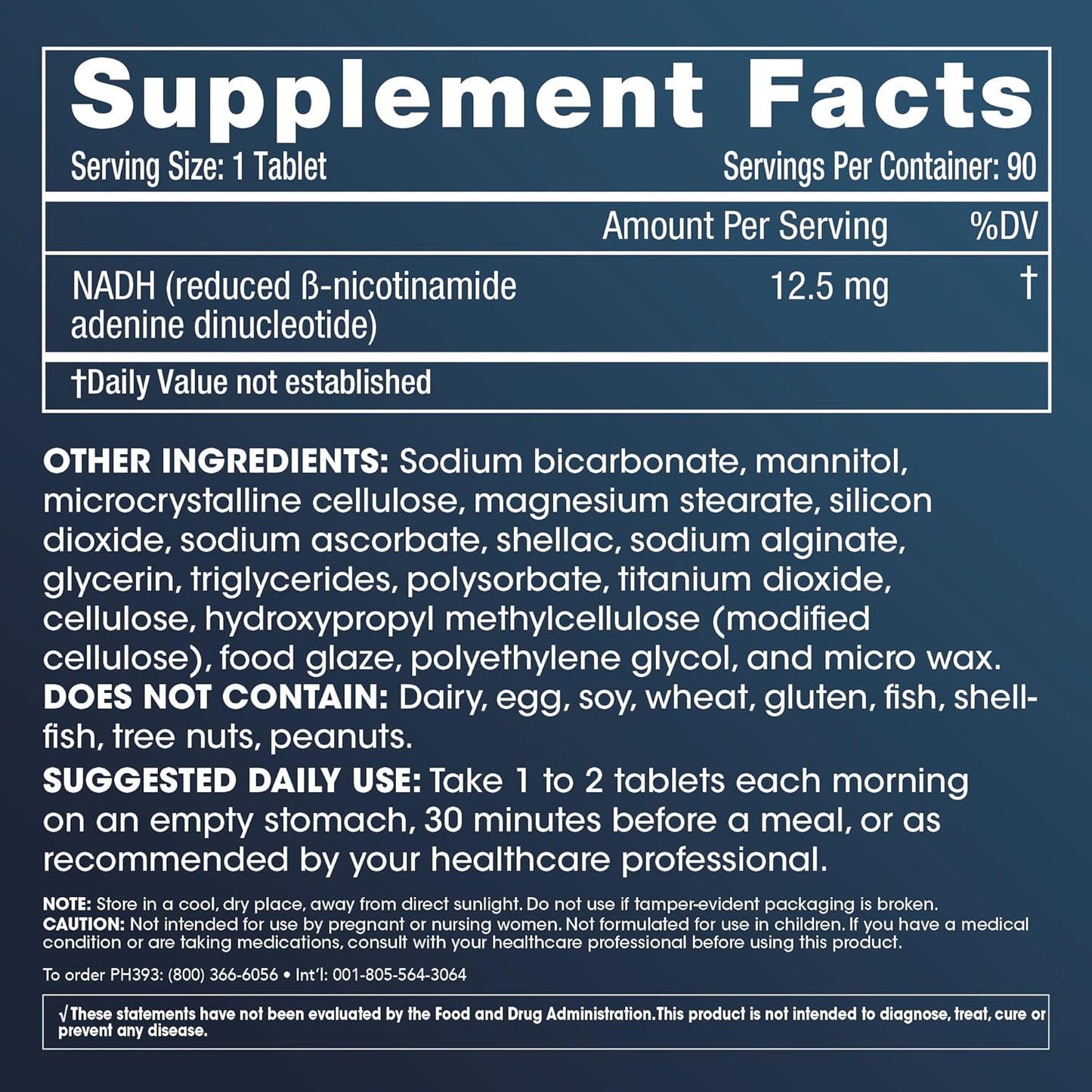prohealth-energy-nadh-tablets---125-mg-nad-boost-for-energy-mental-clarity-and-concentration-enhanced-absorption-with-cellulose-matrix-coating-gluten-dairy-free-90-count-2