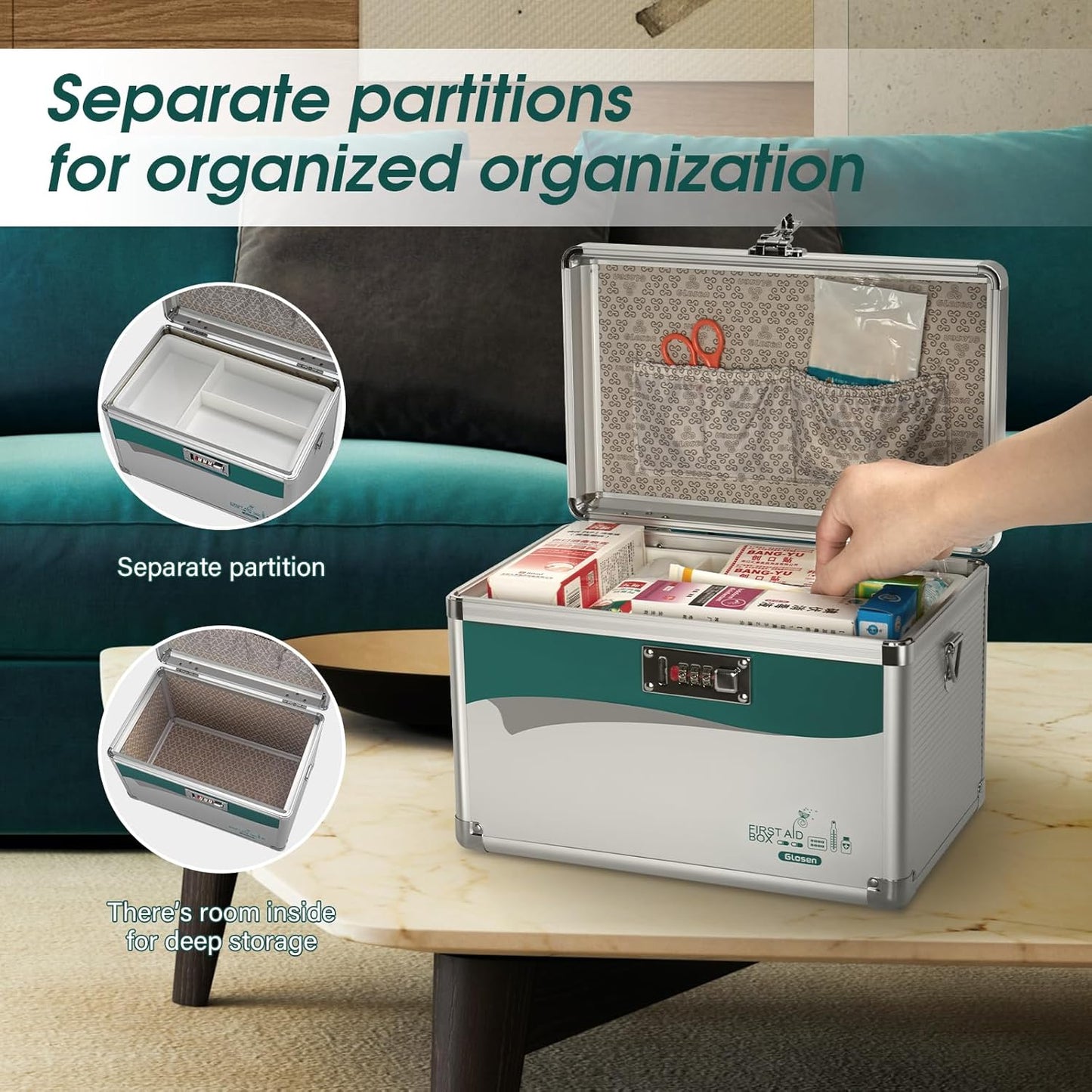 compact-medicine-lock-box-with-combination-lock---small-10x67x67-inch-medication-safe-organizer-box-6