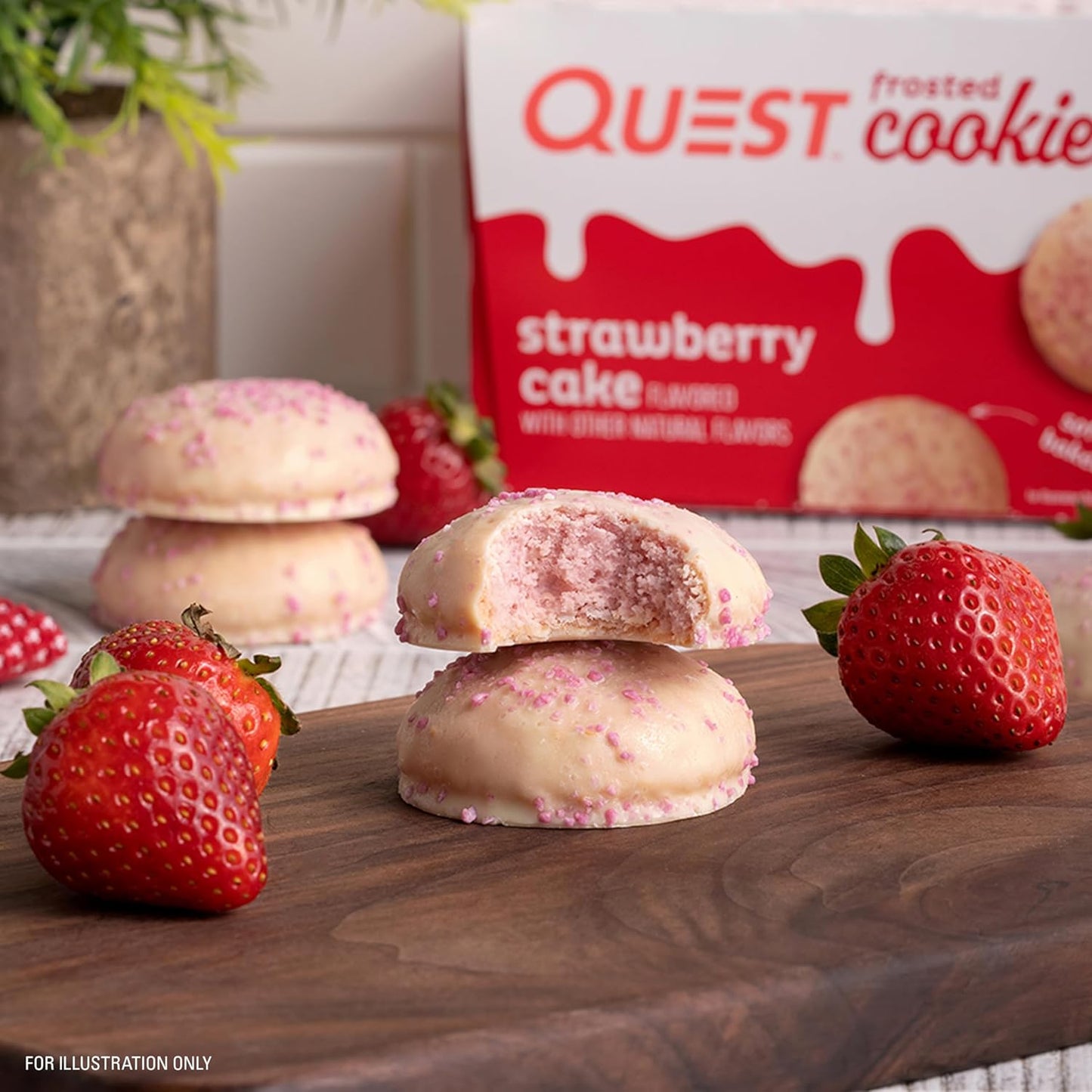 quest-nutrition-strawberry-cake-frosted-cookies-twin-pack---16-cookies-10g-protein-1g-sugar-2g-net-carbs-gluten-free---healthy-snack-option-5