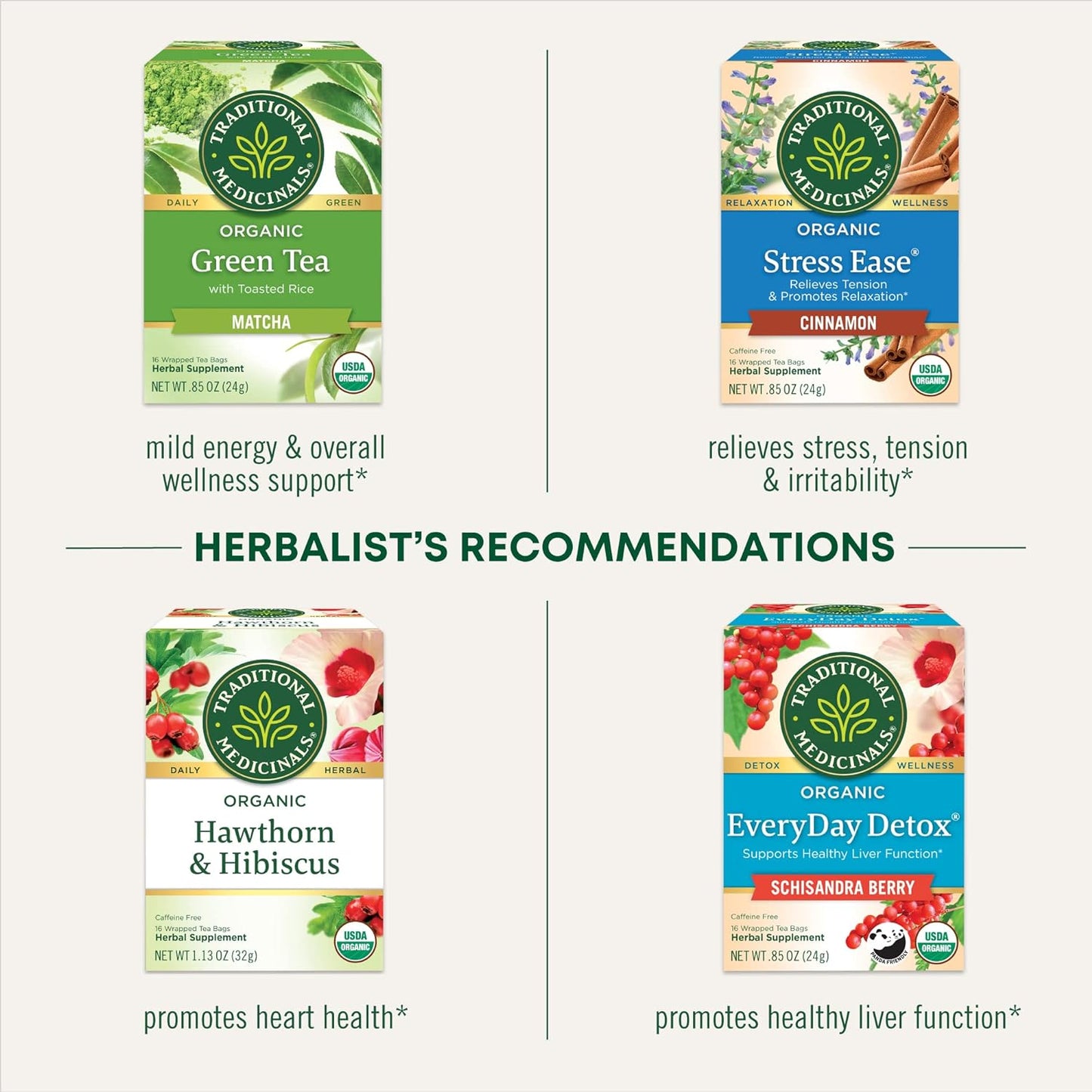 organic-hibiscus-herbal-tea-6-pack-for-heart-health---96-tea-bags---traditional-medicinals-6