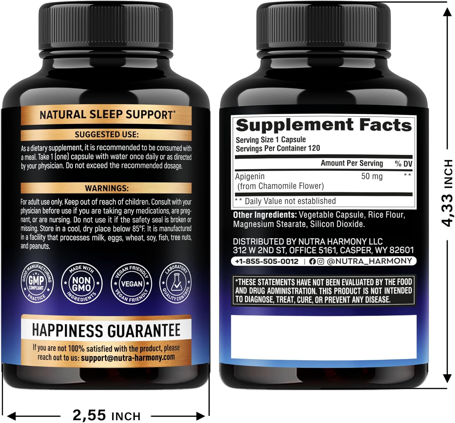 apigenin-50mg-supplement-for-sleep---natural-chamomile-extract---promotes-quality-rest-relaxation---vegan-non-gmo---120-capsules---made-in-usa-2