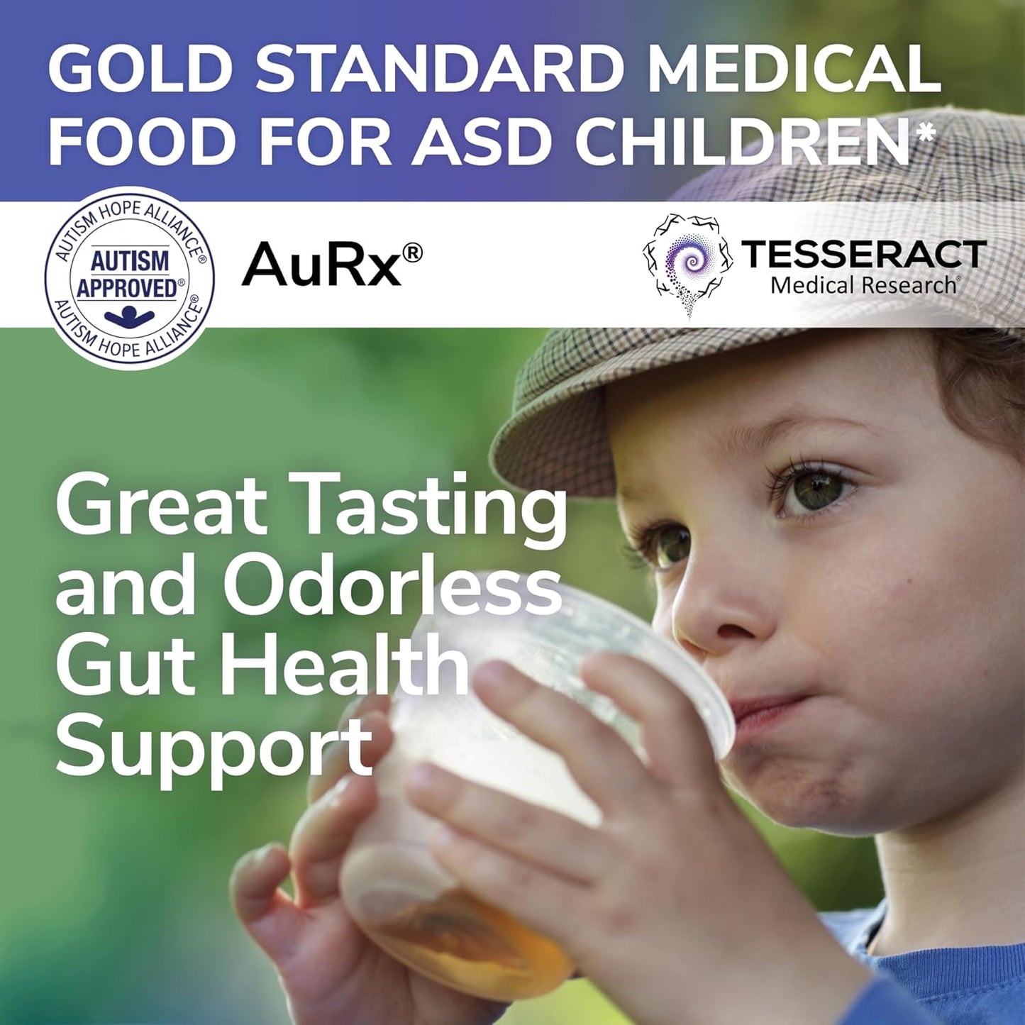 aurx-autism-spectrum-medical-food-powder---butyric-acid-supplement-for-gut-health-in-asd-children---hypoallergenic-palatable-taste---2-oz-2