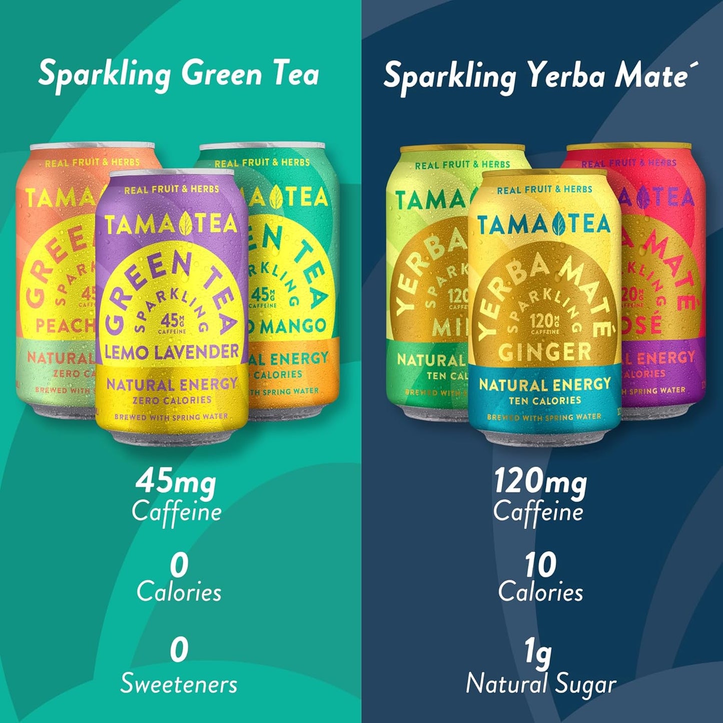 tama-tea-sparkling-peach-pear-green-tea---real-fruit-herb-infused-beverage-zero-sugar-calories-non-gmo-high-in-antioxidants---12-oz-pack-of-12-7