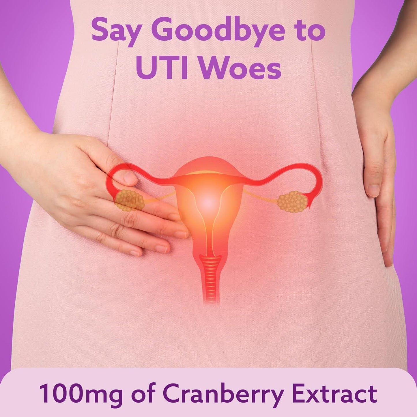 Women's Probiotic Supplement with Cranberry for Vaginal Health & UTI Prevention - 60 Capsules for pH Balance & Gut Flora - Probiotics with Prebiotics for Women's Wellness - Espot.com.au