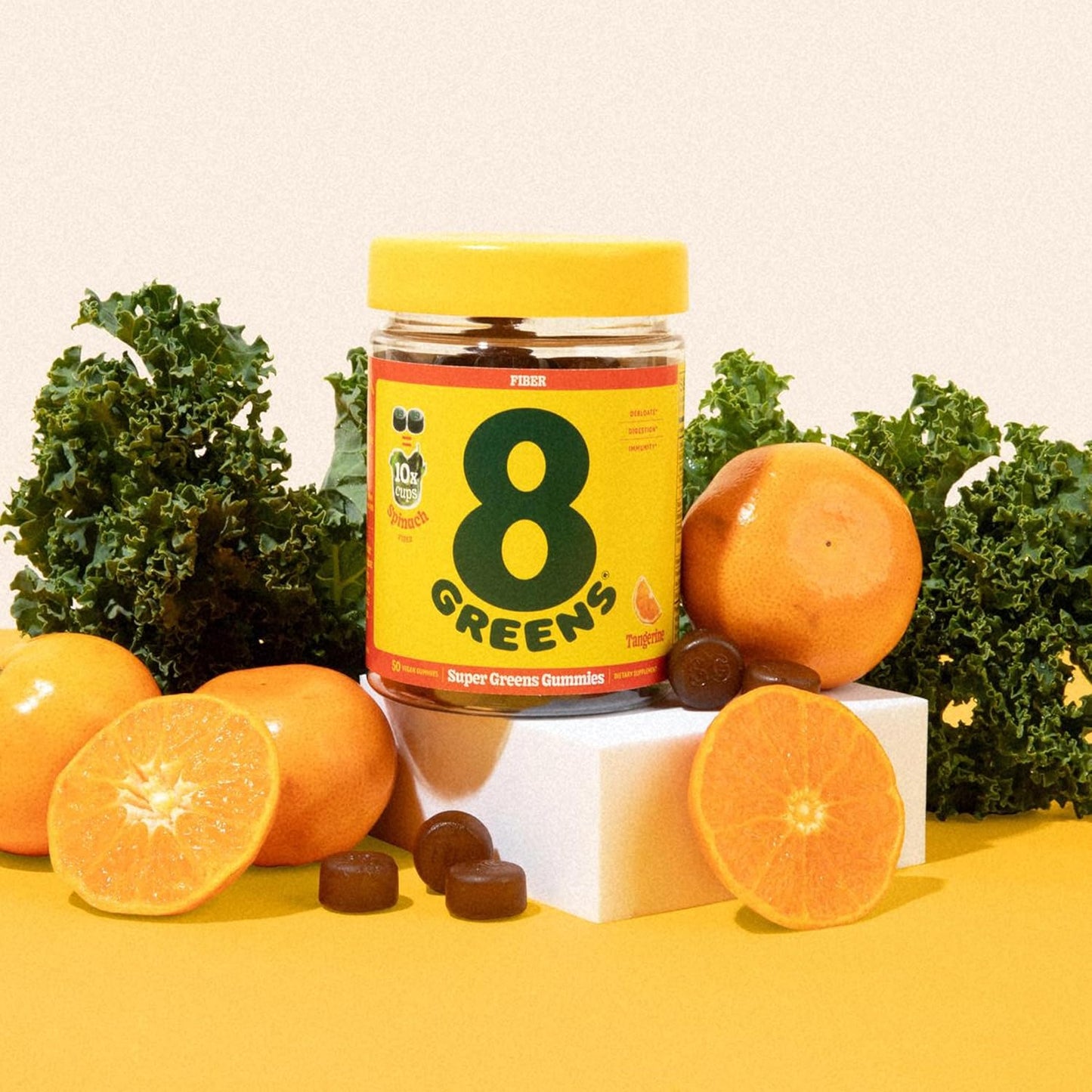 8greens-fiber-super-greens-gummies---50-count-tangerine-flavor-boost-immune-system-gut-health-metabolism---non-gmo-formula-with-8-real-greens-for-digestive-health-8