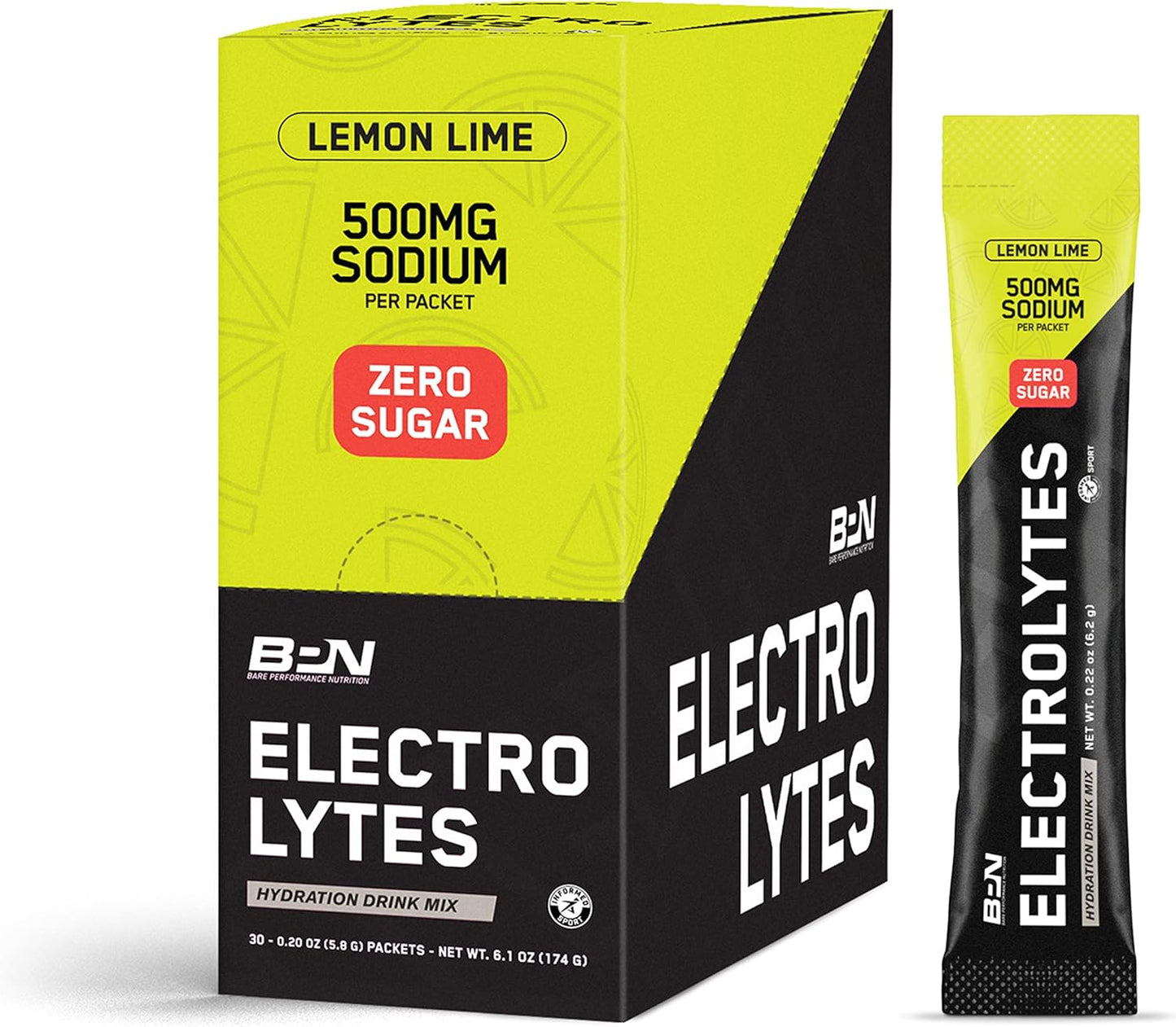 bare-performance-nutrition-electrolytes-go-packs---lemon-lime-hydration-drink-mix---sugar-free-powder-with-500mg-sodium---30-servings-2