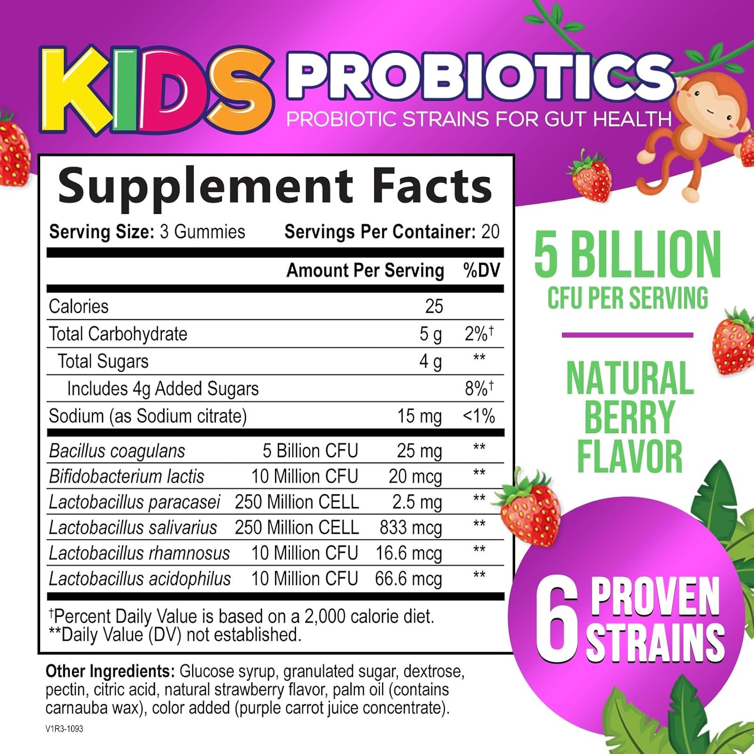kids-probiotic-gummies---chewable-daily-probiotics-for-kids-3---natural-digestive-immune-support---vegan-gluten-soy-dairy-free---berry-flavored---60-gummies-2