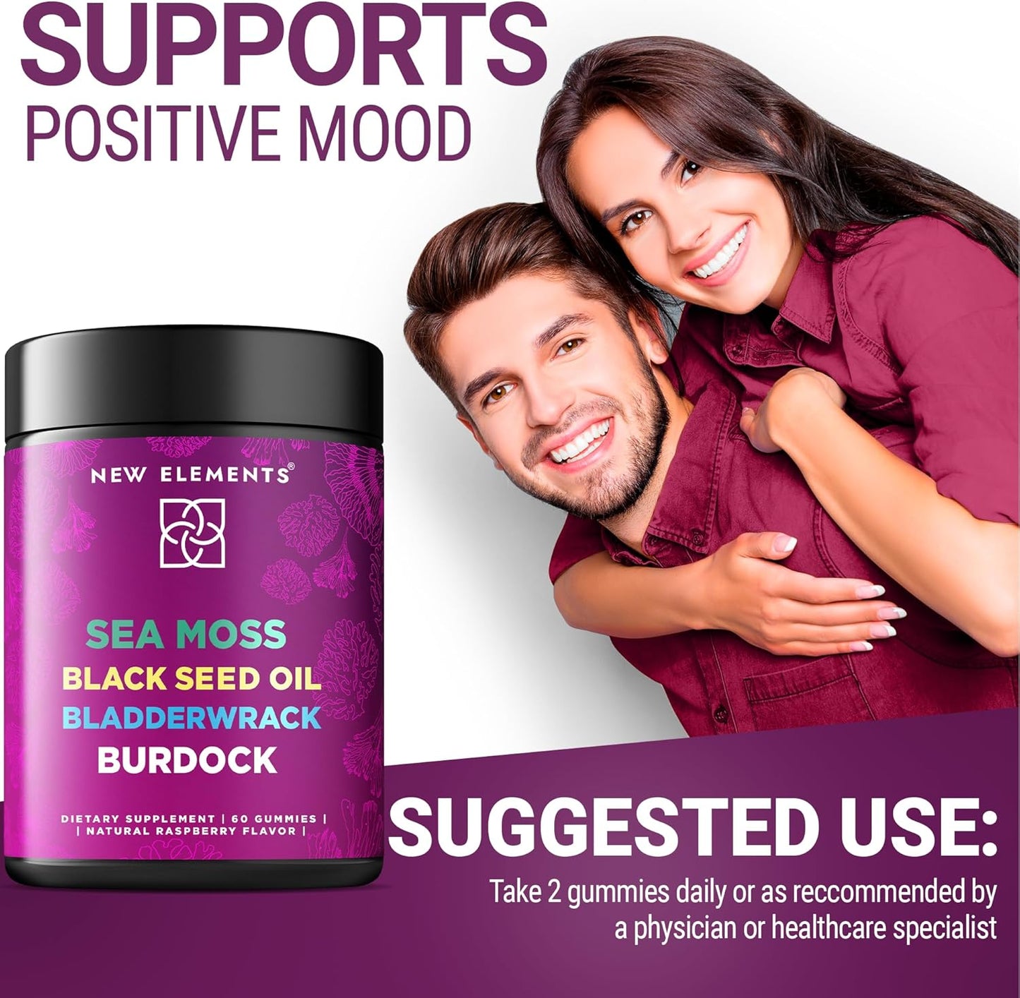 organic-sea-moss-gummies-with-black-seed-oil-bladderwrack-burdock-root---4x-stronger-formula-raspberry-flavor---vegan-non-gmo---irish-sea-moss-supplement-6