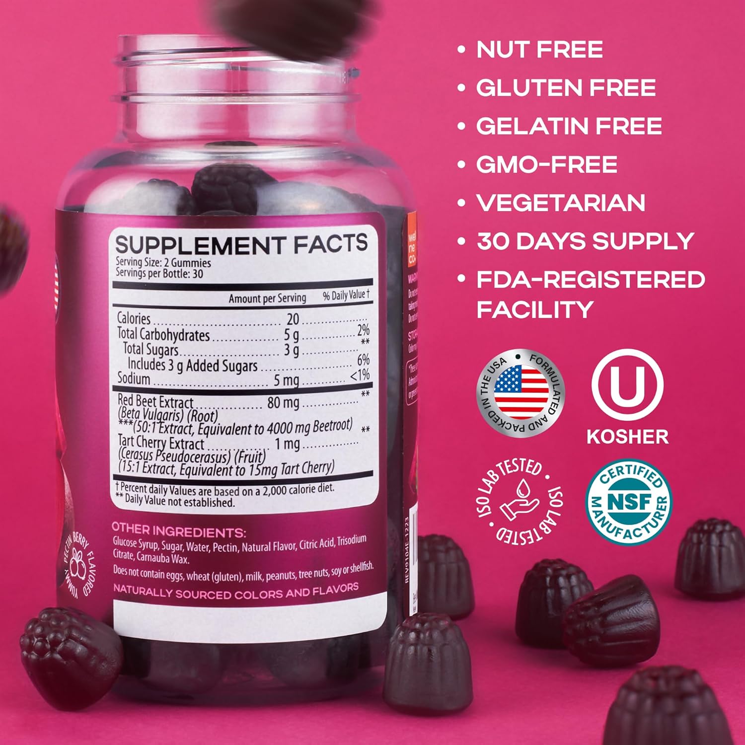 beet-root-gummies-with-tart-cherry-extract---nitric-oxide-supplements-for-cardio-health---vegan-high-blood-pressure-support-2