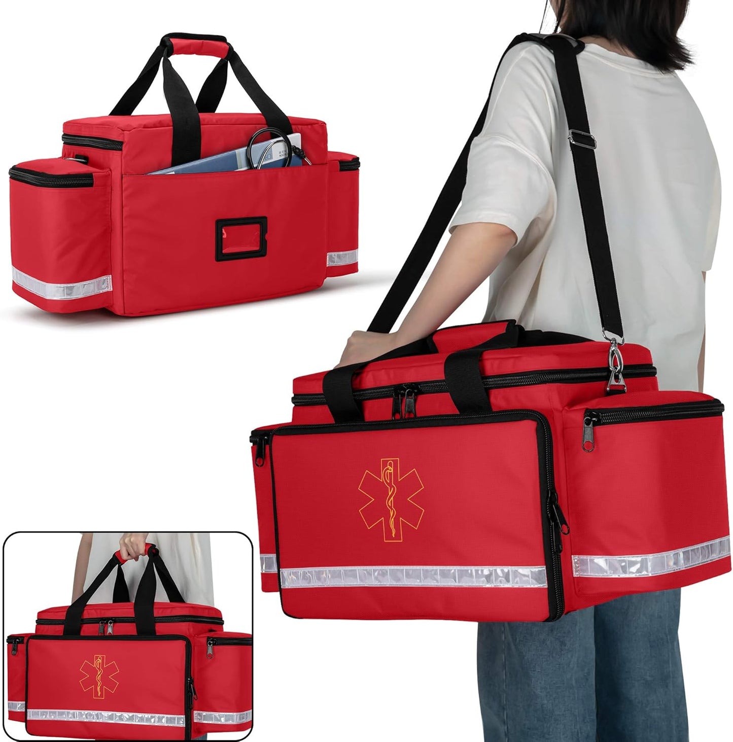 professional-emergency-responder-trauma-bag---red-first-aid-kit-storage-medical-bag-for-emt-ems-paramedics---empty-bag-with-inner-dividers-and-scratch-resistant-bottom-5