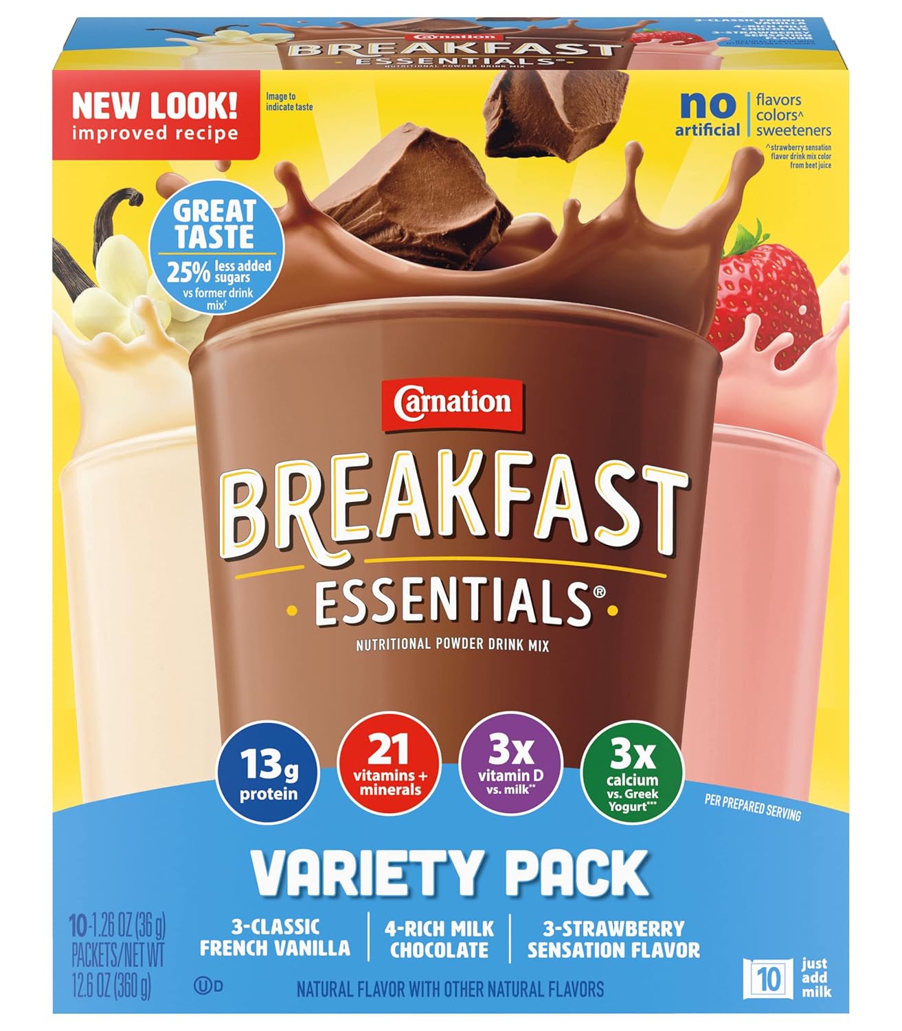 carnation-breakfast-essentials-powder-drink-mix-variety-pack---10-count-box-complete-nutritional-drink---pack-of-3-126-ounce-packets-2