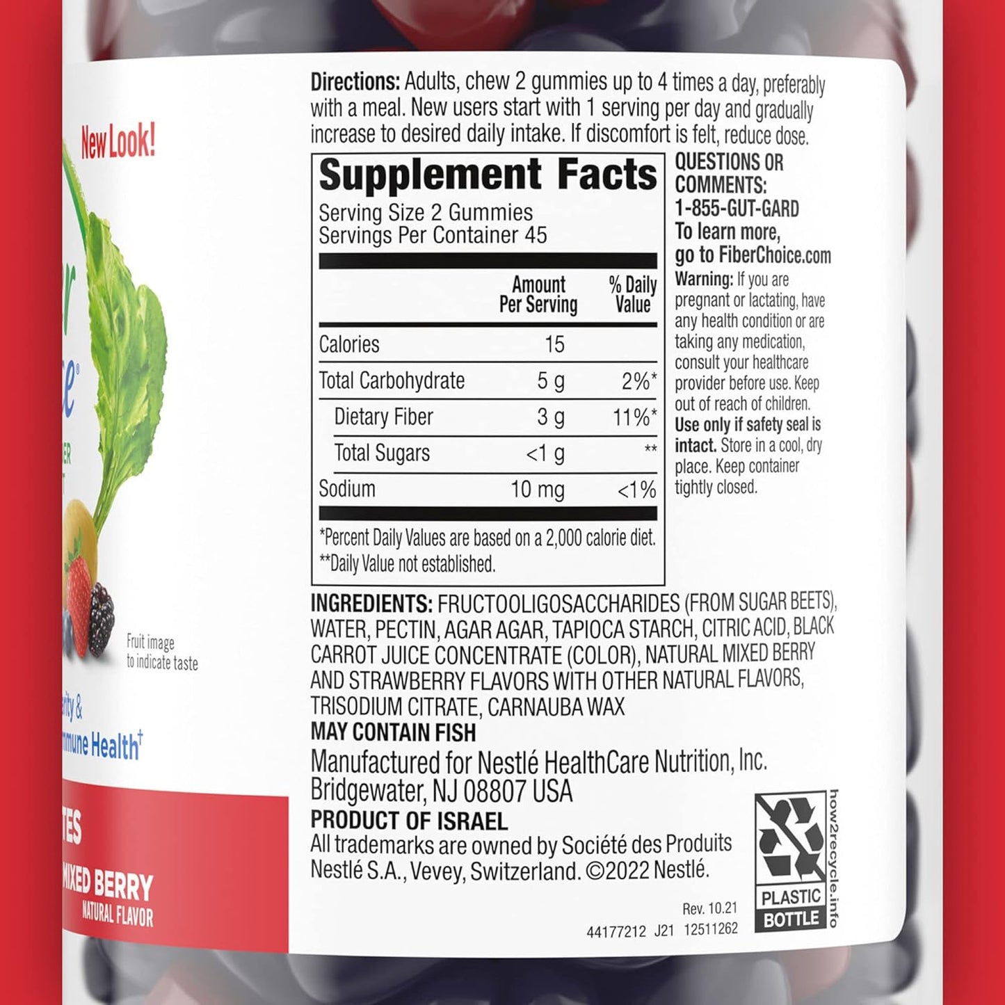 mixed-berry-fiber-choice-fruity-bites-gummies---90-count-pack-of-3---daily-prebiotic-fiber-supplement-2