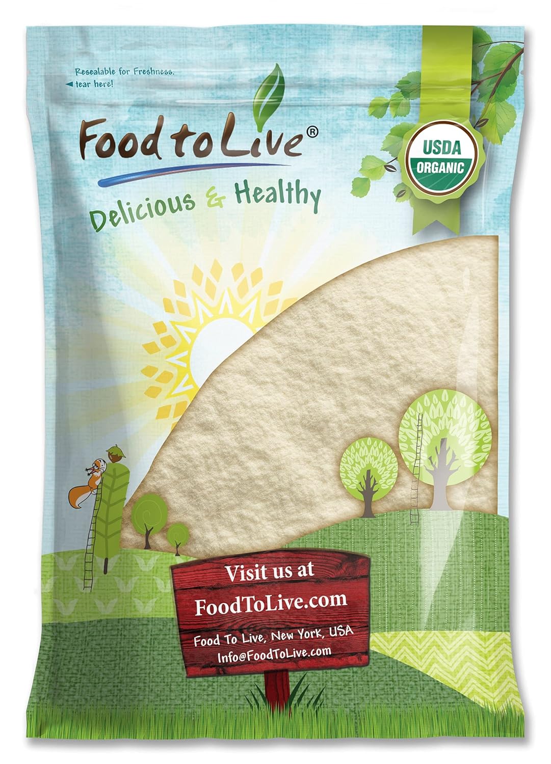 Organic Lime Powder 7lb - Non-GMO, Unsulfured Citrus Fruit Powder for Baking, Juices, Smoothies, Yogurts - Vegan Bulk Powder Without Sulphites - Espot.com.au