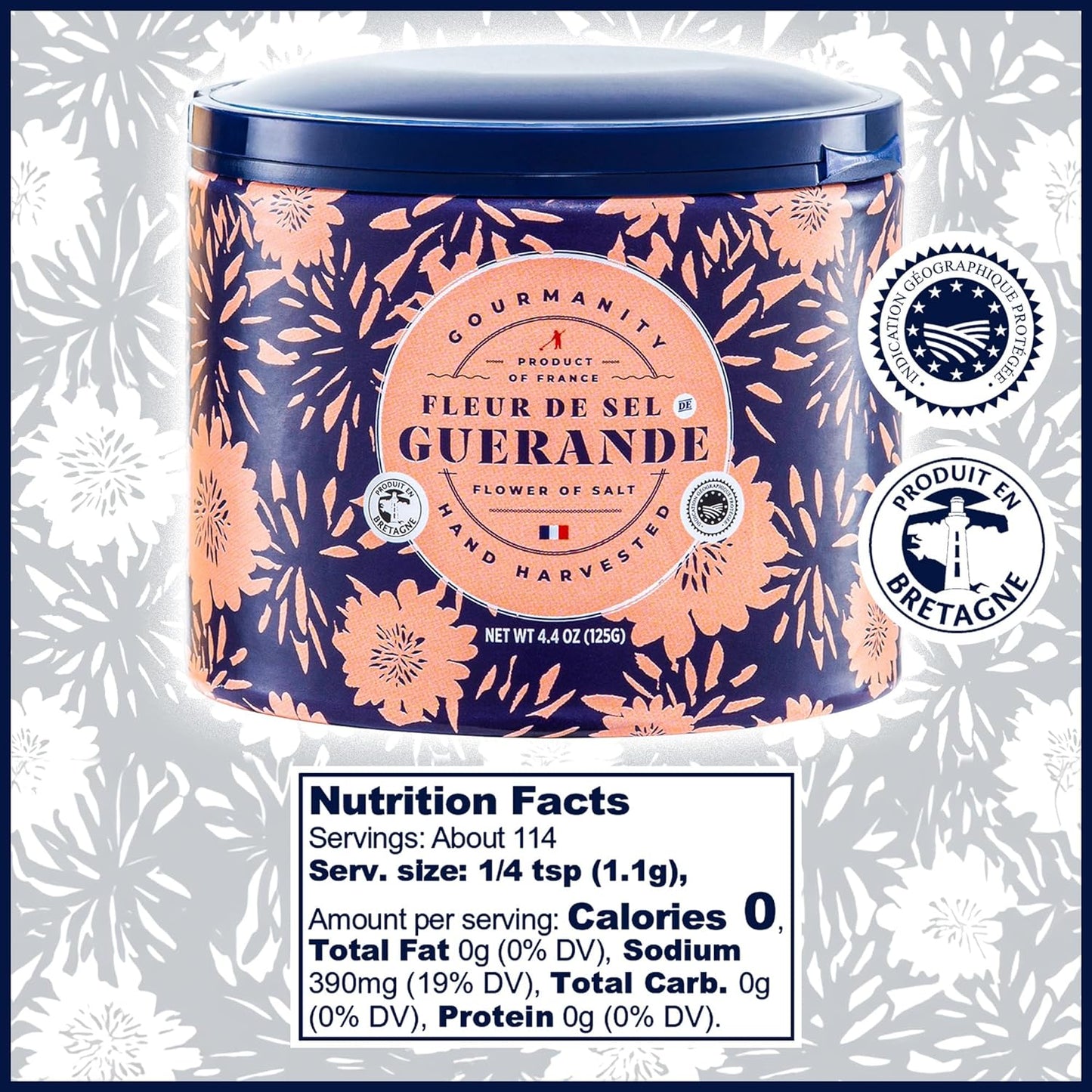 authentic-french-fleur-de-sel-de-guerande-44-oz---premium-hand-harvested-sea-salt-for-gourmet-cooking-baking-and-seasoning-3