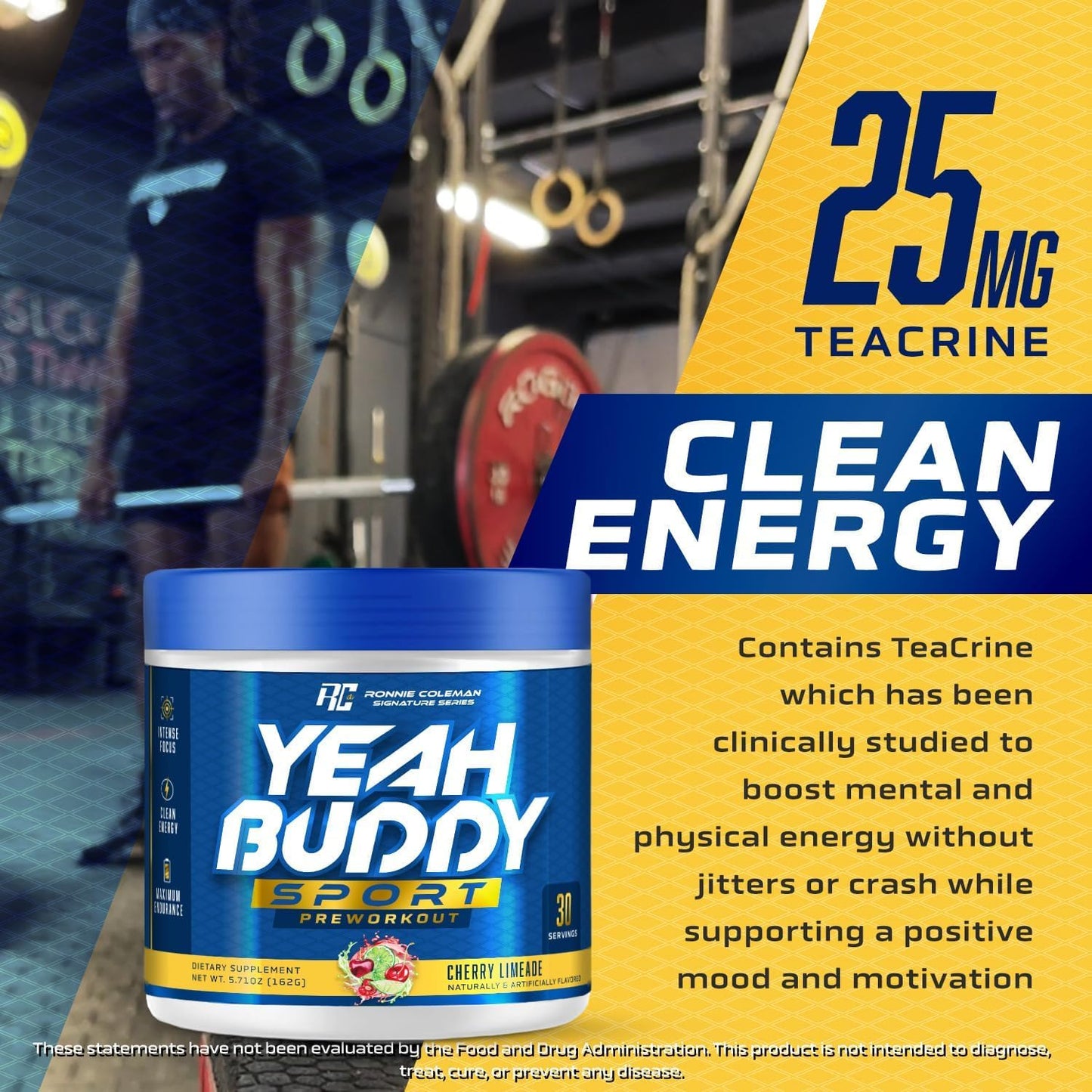 Ronnie Coleman Signature Series Paradise Fusion Pre Workout Powder - 30 Servings - Energy, Endurance, Focus - Amino Acid Beta Alanine, L Citrulline, Caffeine - for Women & Men - Espot.com.au