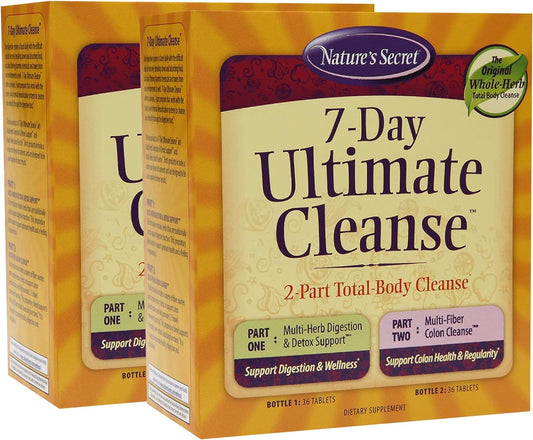 7-day-ultimate-cleanse-for-total-body-detox-healthy-digestion---dual-action-cleanse-with-multi-herb-detox-blend-colon-support-fiber---natural-rejuvenation---72-tablets-x-2-pack-1