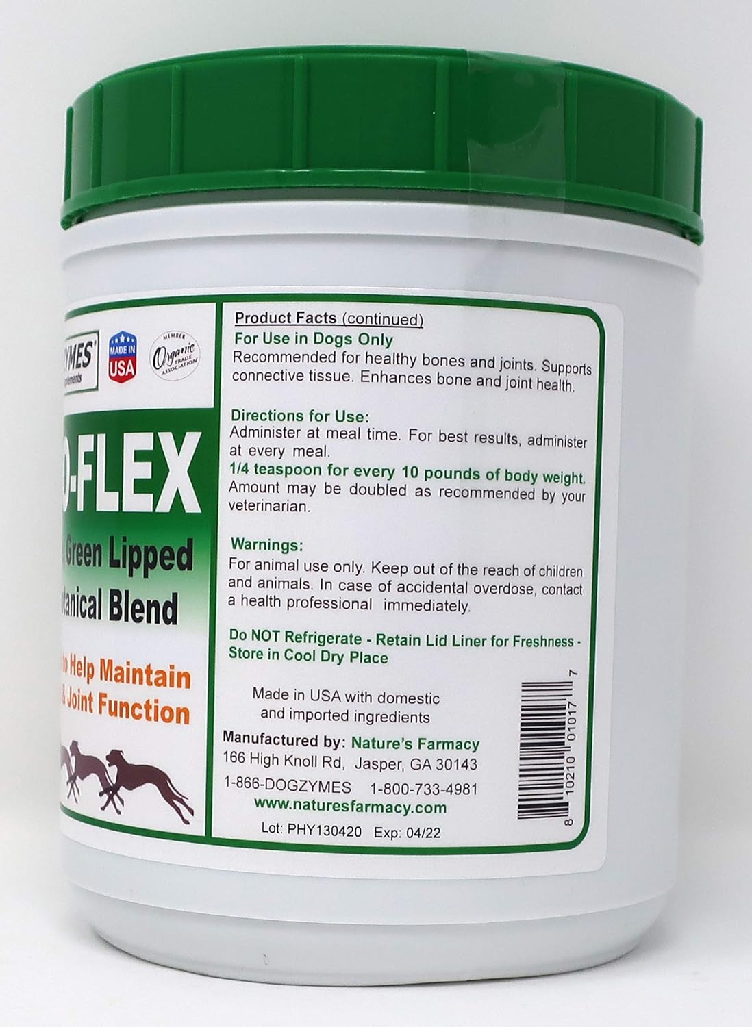 dogzymes-phyto-flex---joint-supplement-for-dogs-with-glucosamine-chondroitin-msm-and-hyaluronic-acid---2-lb-3