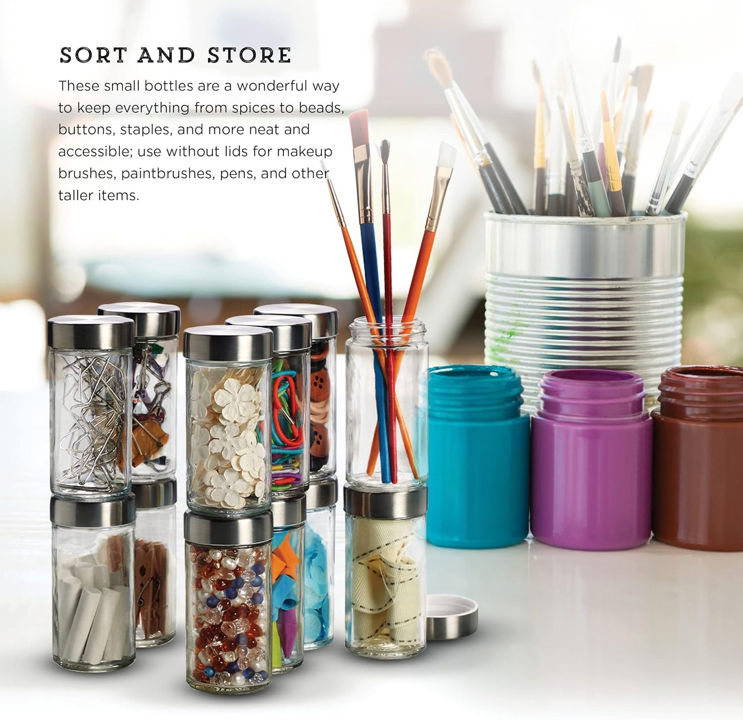 set-of-12-kamenstein-clear-3-oz-jars-with-stainless-steel-shaker-lids-and-airtight-caps-for-reusable-storage-5