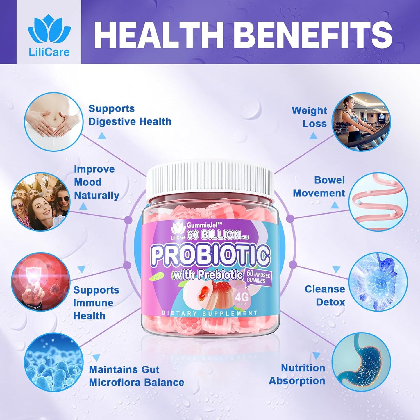envydeal-probiotic-gummies-with-prebiotics-fiber---peach-flavor-for-digestive-health---60-billion-cfu-11-strains---supports-constipation-diarrhea-gas-bloating---sugar-free-for-women-men-5