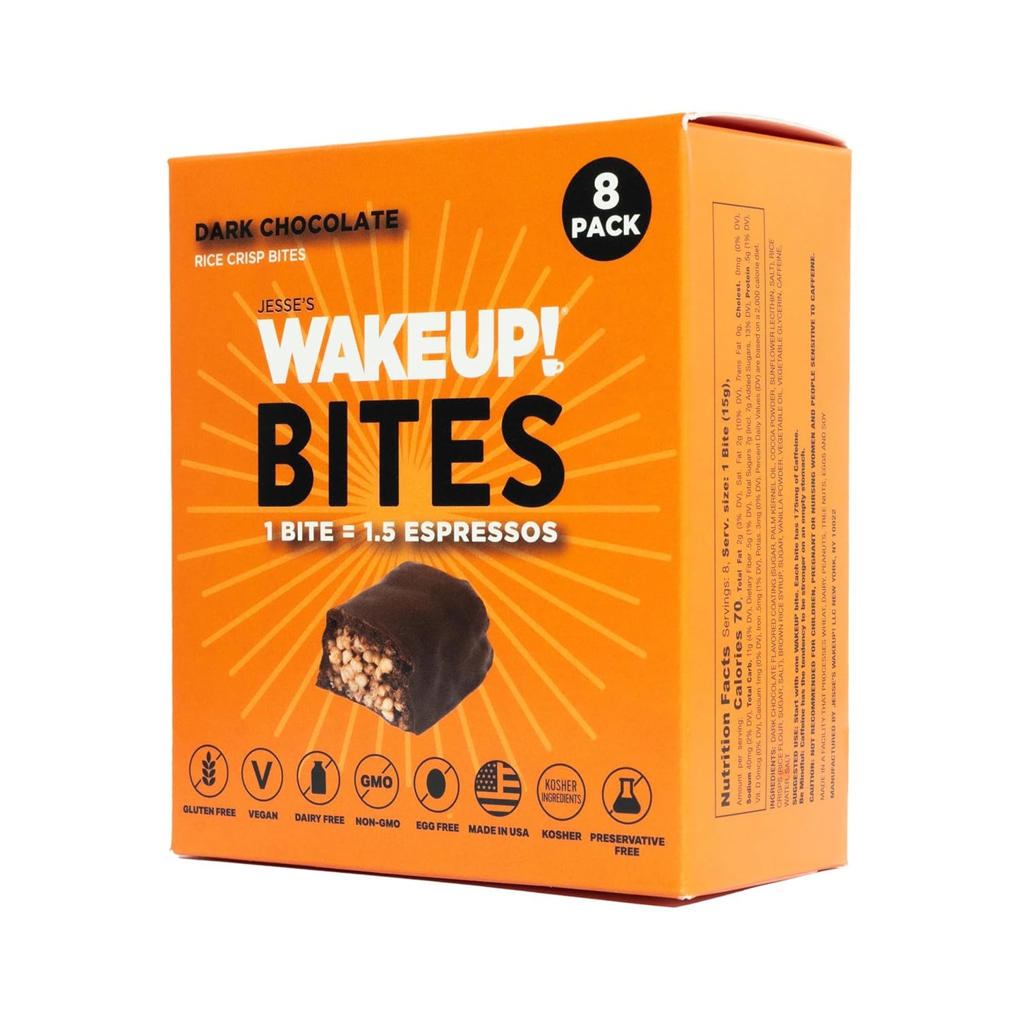 energizing-caffeinated-chocolate-protein-bites---gluten-free-vegan-175mg-caffeine-boosts-focus-and-clarity---kosher---8-pack-8