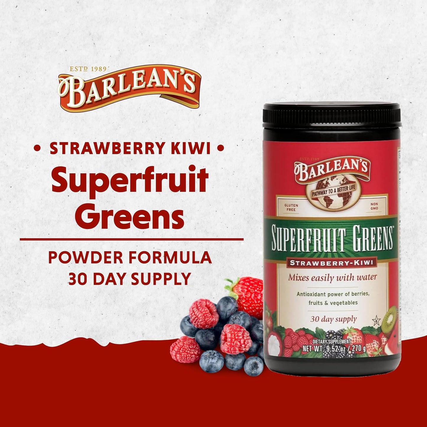 barleans-strawberry-kiwi-superfruit-greens-powder---daily-fruits-and-veggies-supplement---antioxidant-blend-and-fiber-smoothie-mix---952-oz-2