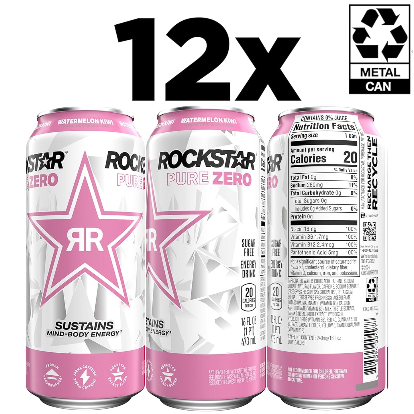 rockstar-pure-zero-energy-drink-watermelon-kiwi-flavor-0-sugar-16oz-cans-pack-of-12---with-caffeine-and-taurine---packaging-may-vary-3