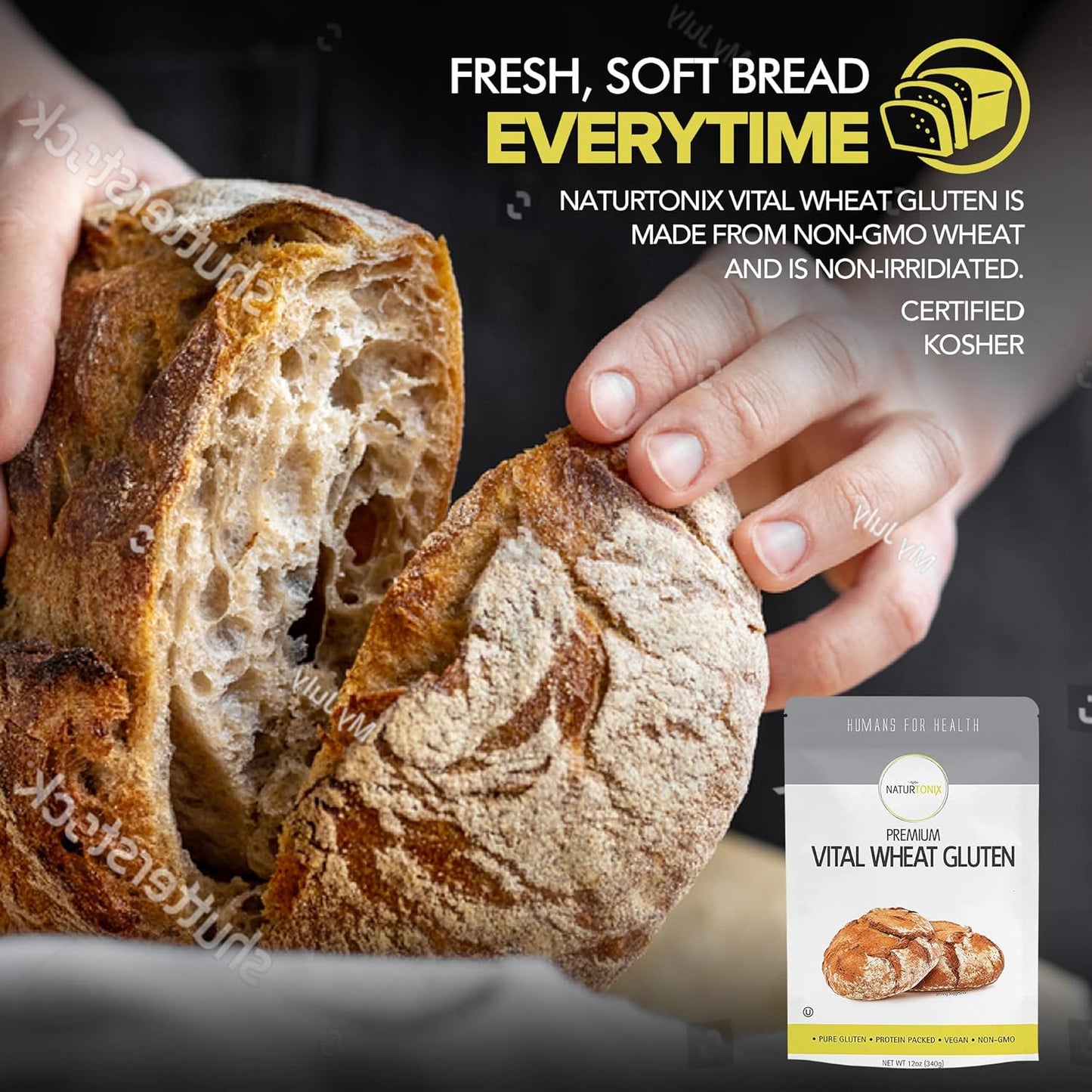 naturtonix-premium-vital-wheat-gluten---100-pure-high-protein-for-bread-baking-seitan---non-gmo-vegan-keto-friendly---certified-kosher-12oz-6