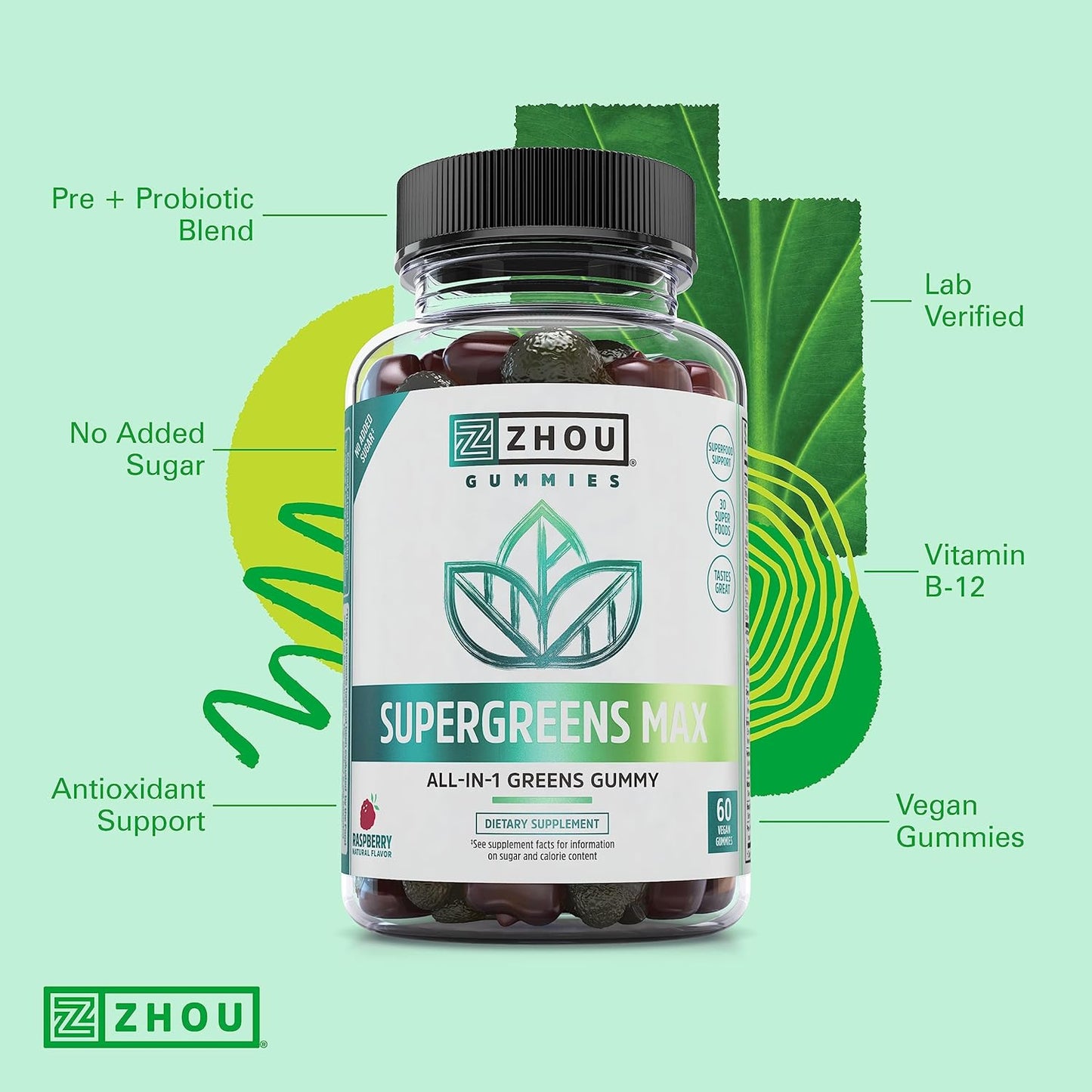 superfood-support-gummies-with-antioxidant-blend-for-digestion-immune-health-and-cellular-energy---zhou-supergreens-max-60-vegan-gummies-4