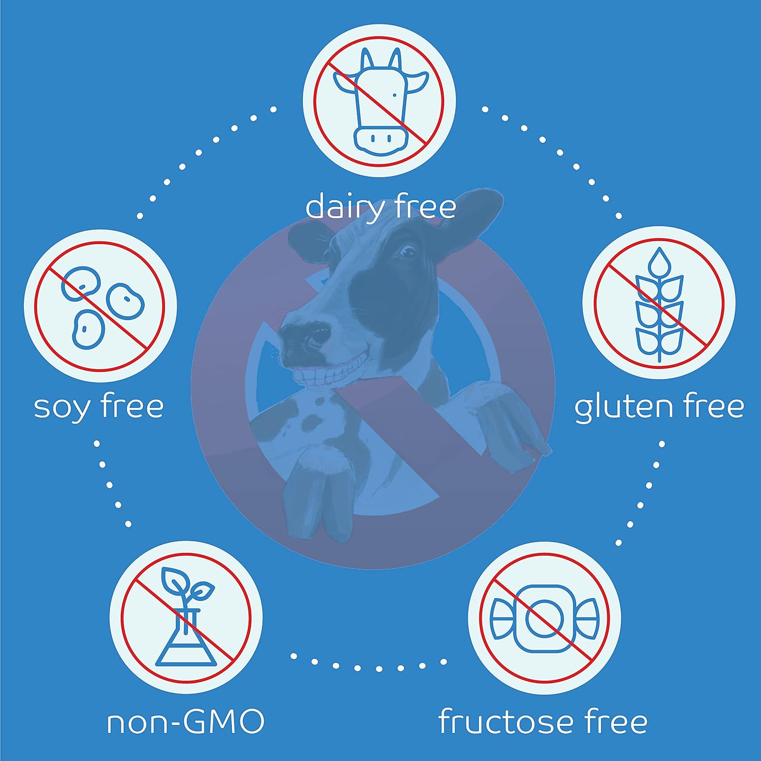 Chocolate Vegan Protein Powder | No Udder Protein | 17g Protein | Soy Free | 1lb Size - Espot.com.au