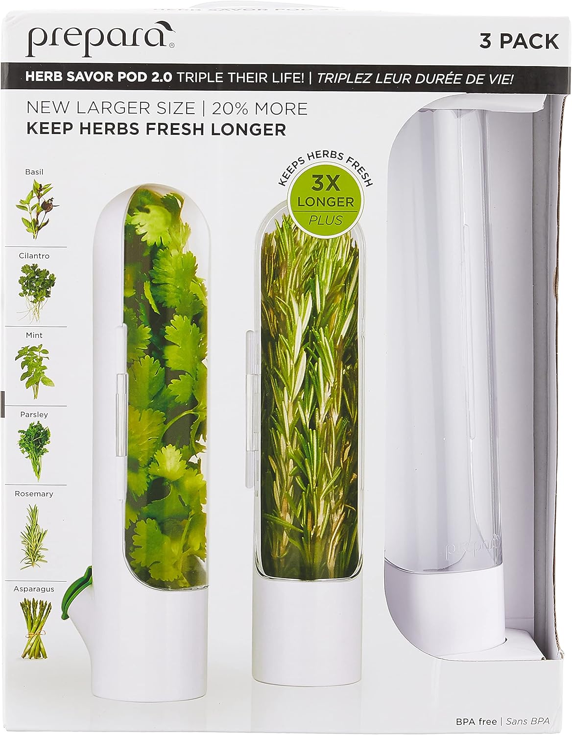 set-of-3-white-prepara-herb-savor-pod-20---keep-herbs-fresh-for-longer-4