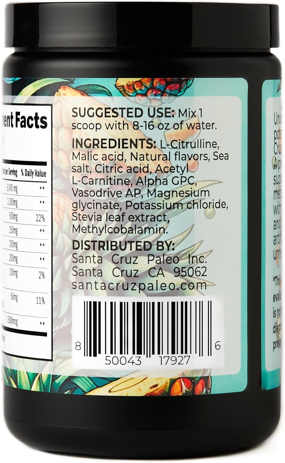 santa-cruz-paleo-pineapple-pre-workout-powder-with-electrolytes---keto-caffeine-sugar-free-drink-mix-for-energy-hydration---30-servings-6