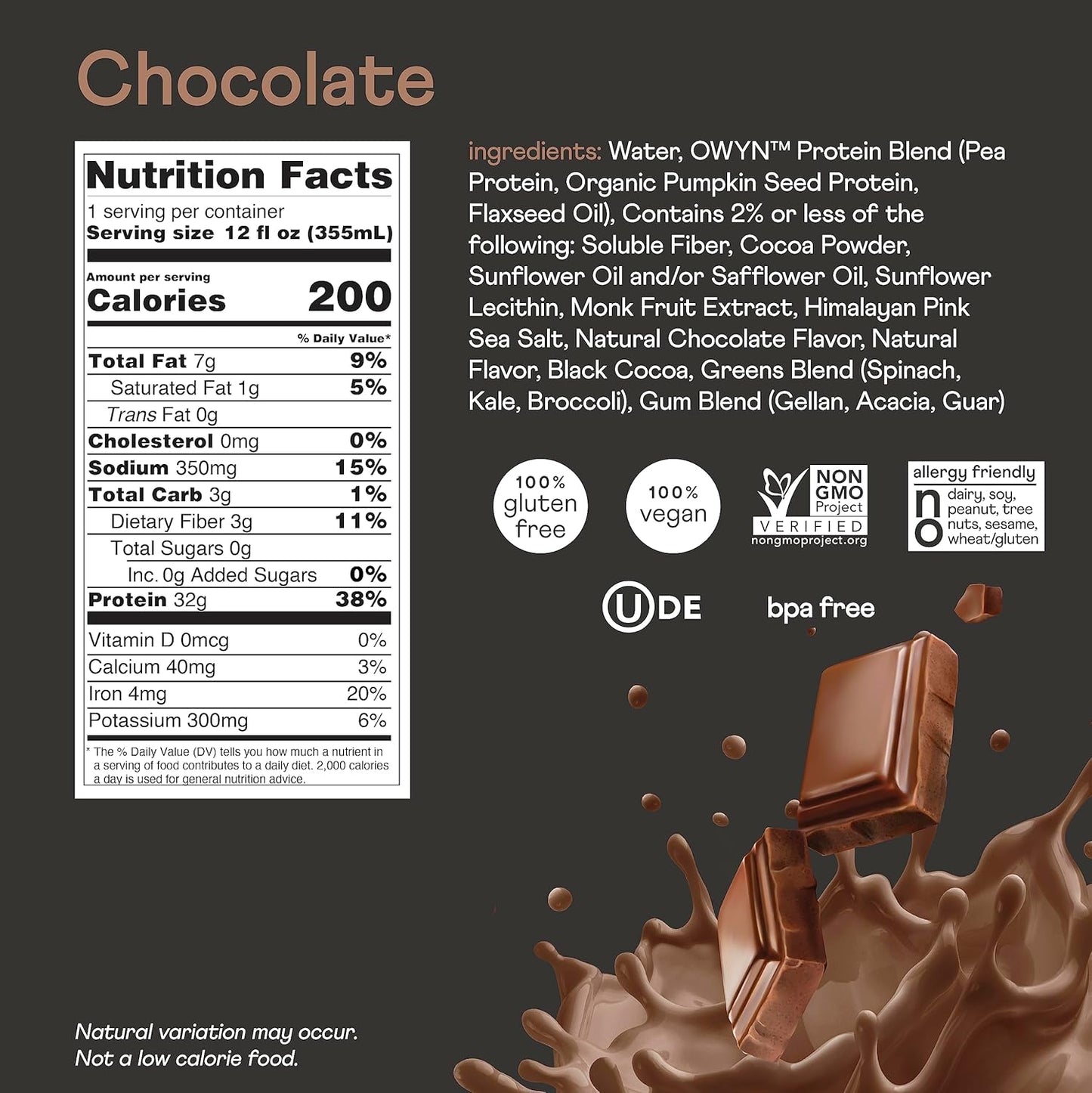owyn-chocolate-pro-elite-plant-protein-shake---12-fluid-ounces---only-what-you-need-2