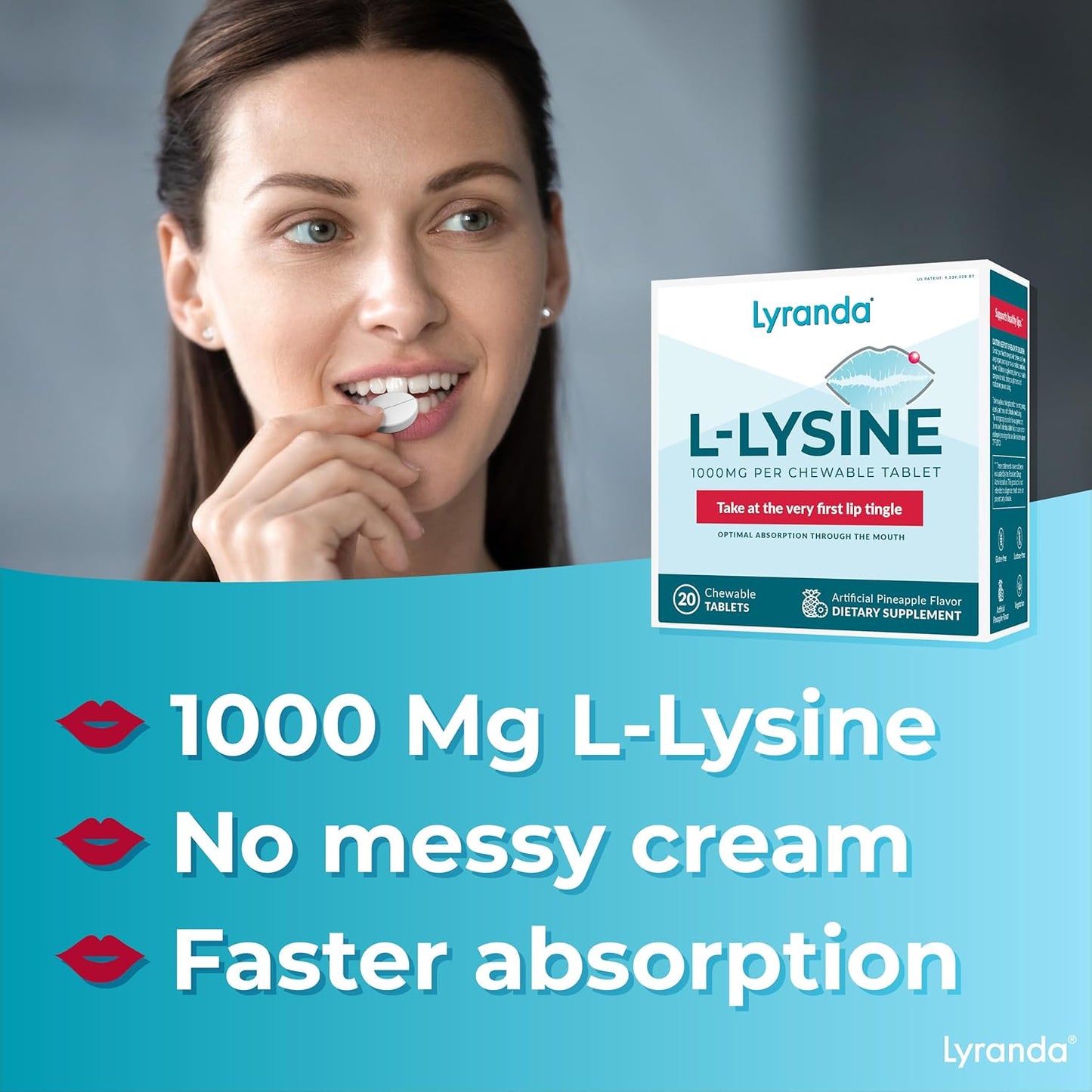 1000mg-lyranda-chewable-l-lysine-tablets-for-cold-sores-treatment---quick-absorption-and-improved-cleanliness-3