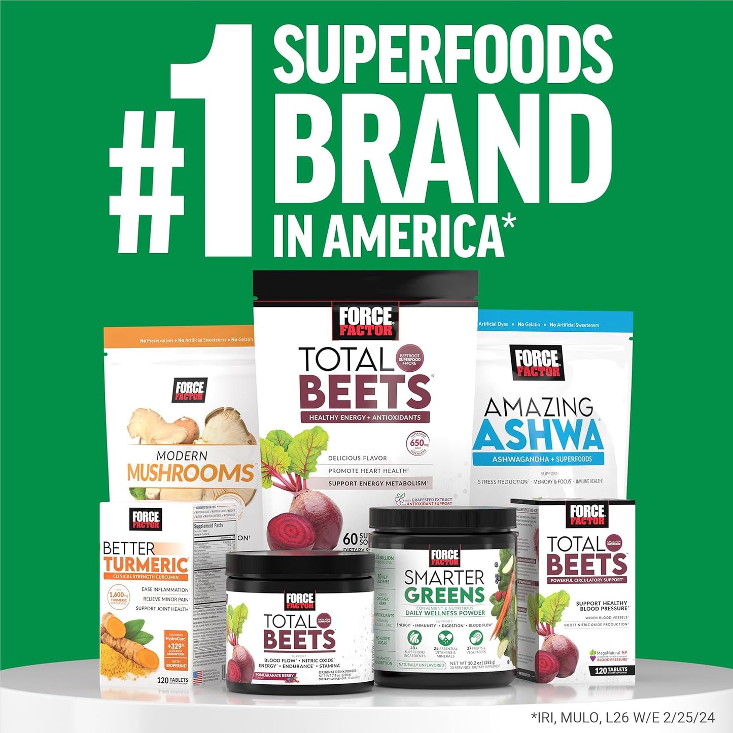 superfood-powder-for-gut-health-digestion---force-factor-smarter-greens-daily-wellness-powder-with-40-superfoods-125-million-cfus-of-probiotics-unflavored---30-servings-8