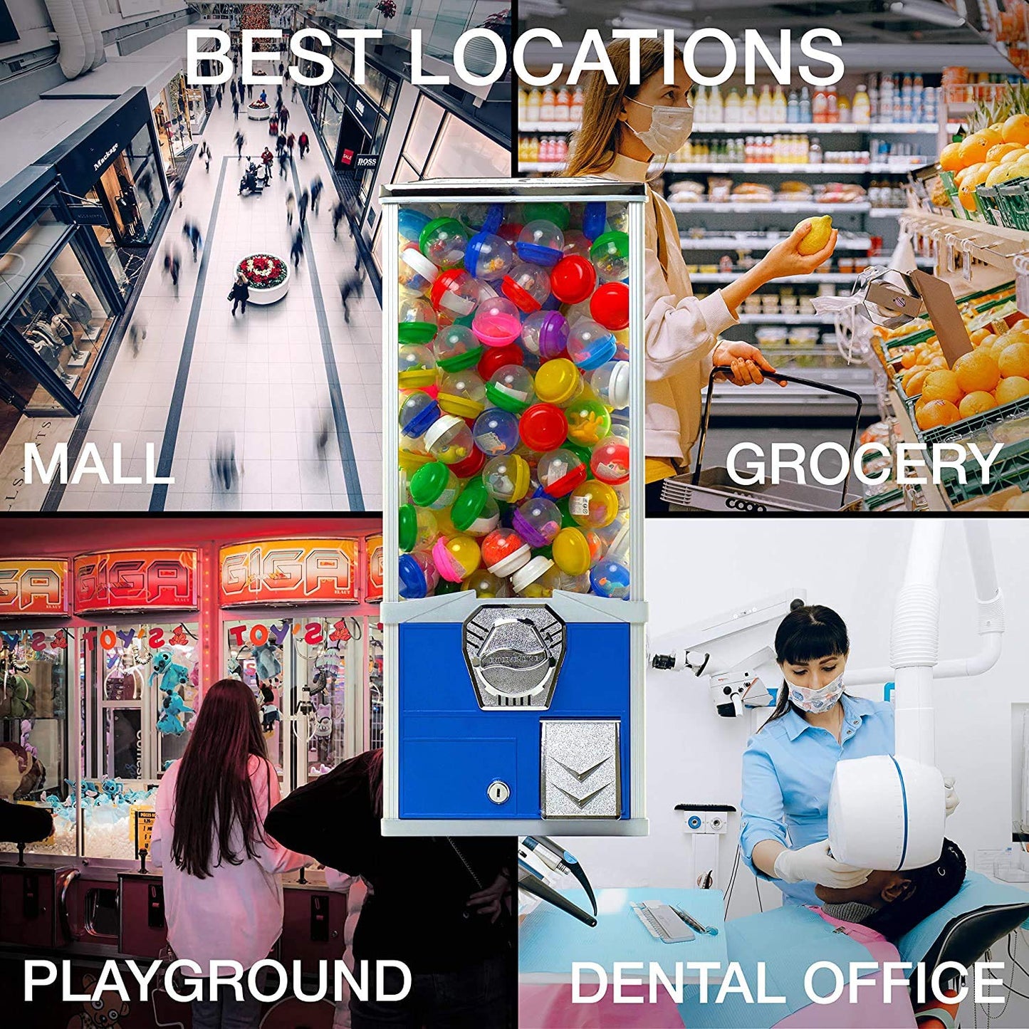 commercial-vending-machine-for-2-inch-round-capsules-gumballs-and-bouncy-balls---blue-color-8