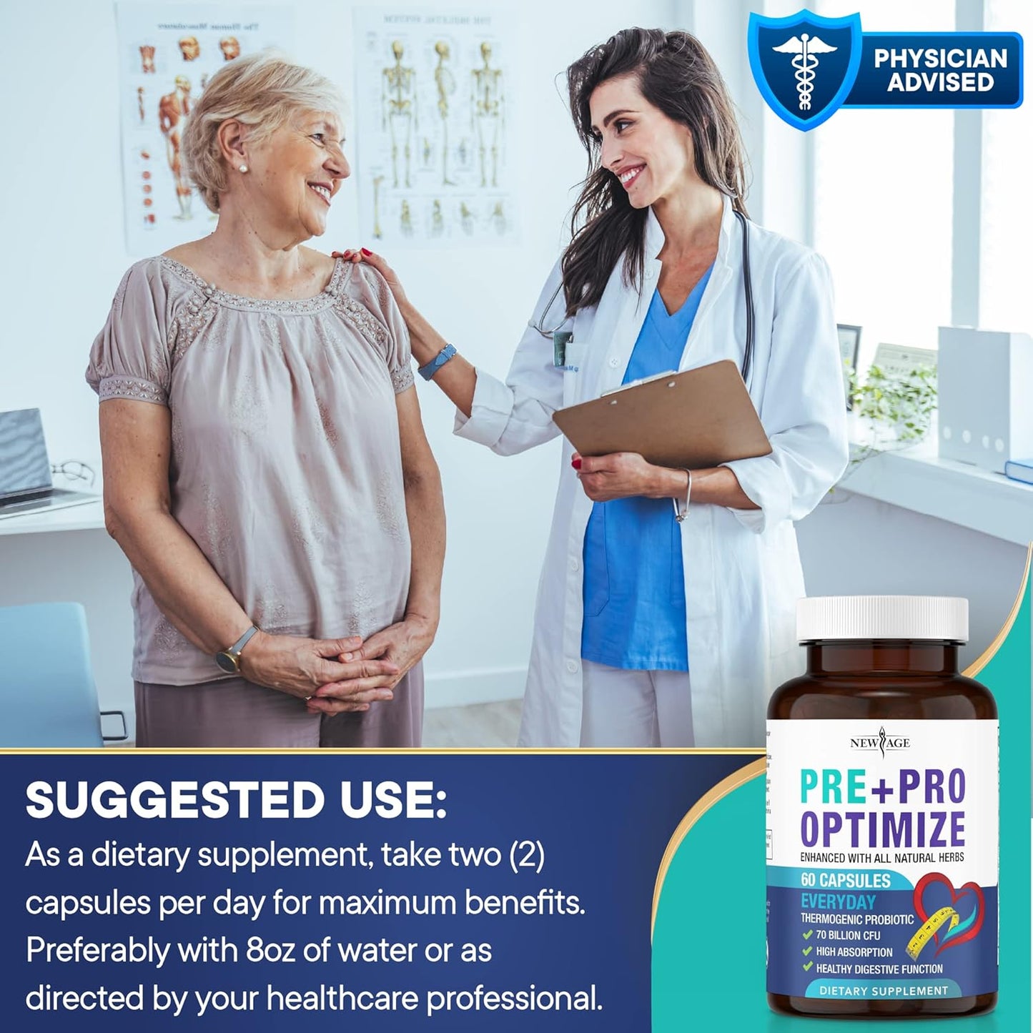 probiotic-supplement-for-menopause-relief---70-billion-cfu-digestive-health-joint-support---gut-health-metabolism---dong-quai---240-capsules-6