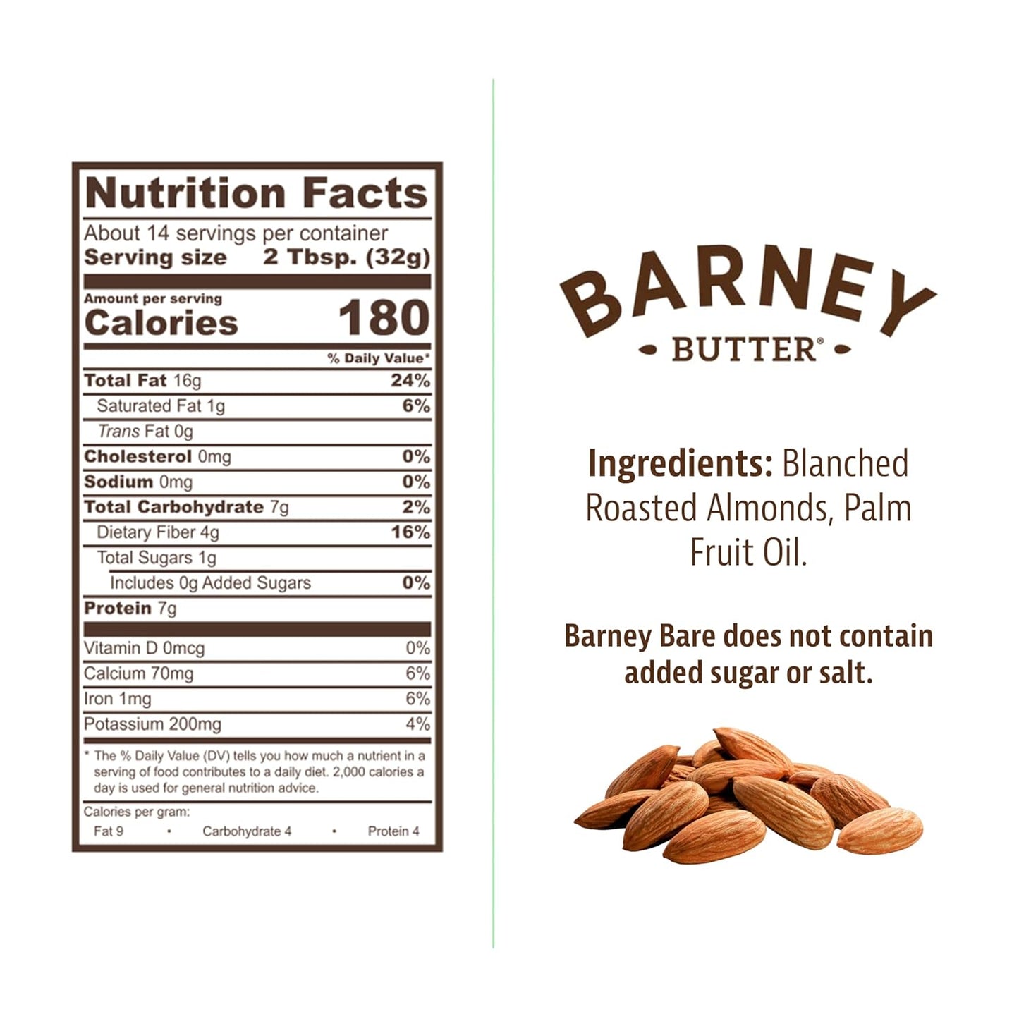 barney-butter-bare-smooth-almond-butter-16oz-jar---no-sugar-or-salt-added-skin-free-almonds-non-gmo-gluten-free-keto-paleo-vegan---no-stir-formula-4