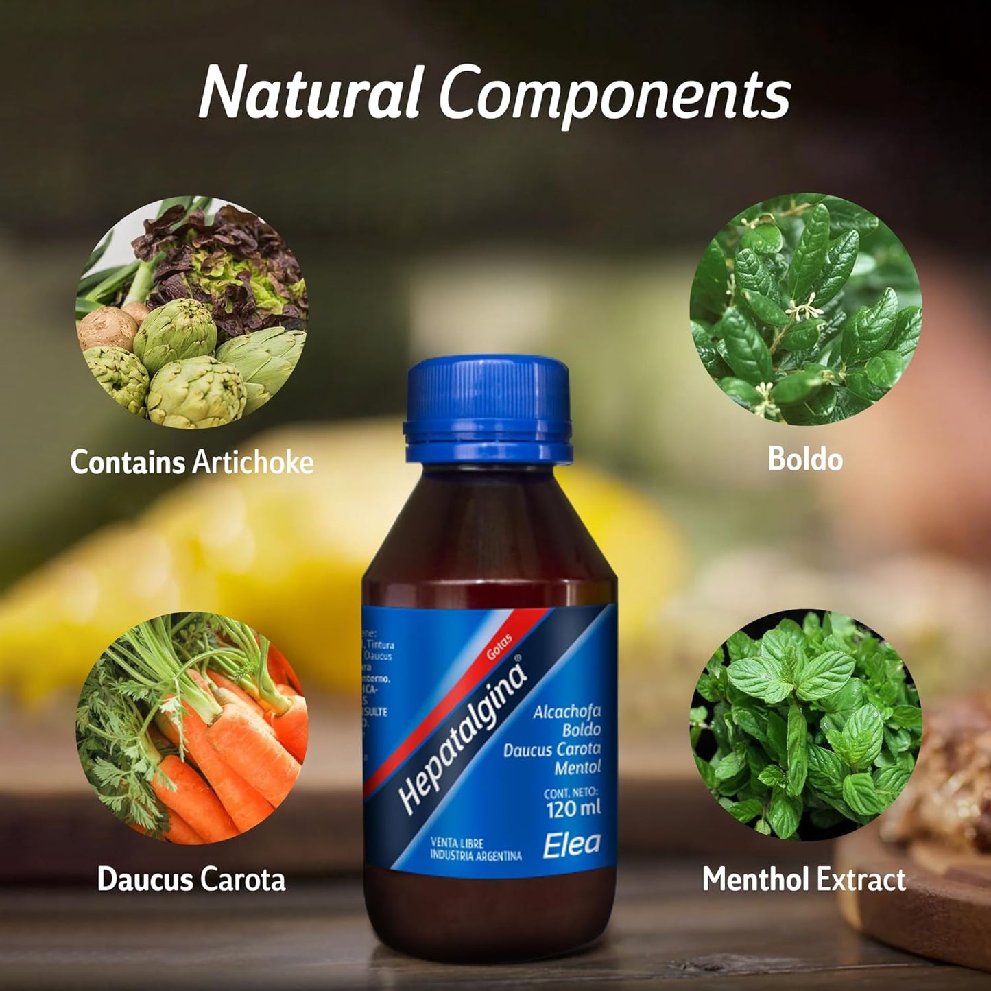 Liver Detox Cleanse Drops with Artichoke Extract - Herbal Liquid Supplement for Liver Support, Digestive Health, and Repair - 120 ml Bottle - Espot.com.au
