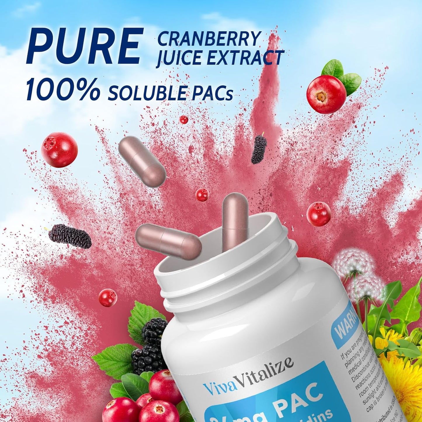 5-in-1-cranberry-supplement-for-women---36mg-pac-d-mannose-dandelion-mulberry-uva-ursi-leaf---natural-urinary-tract-health-support---90-capsules---uti-prevention---vivavitalize-6