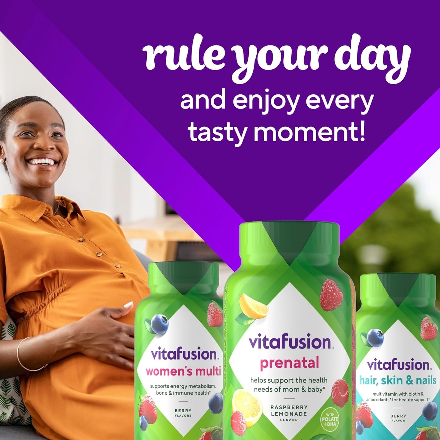 vitafusion-prenatal-gummy-vitamins-with-folate-and-dha-90-count---raspberry-lemonade-flavored-pregnancy-vitamins-for-women---americas-1-gummy-brand---45-day-supply-10