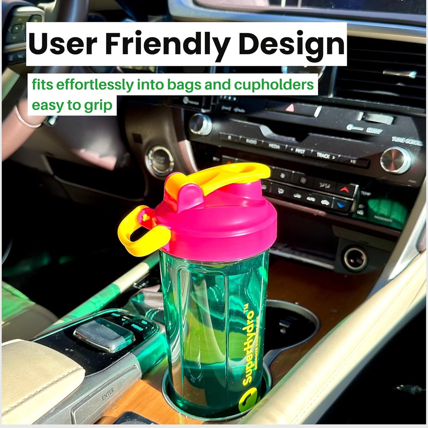 hydro-protein-shaker-bottle-set---24-oz-bpa-free-leak-proof-durable---ideal-for-travel-sports-fitness---3-pack-in-lemon-lavender-rosy-bloom-frosted-mint---men-women-friendly-7