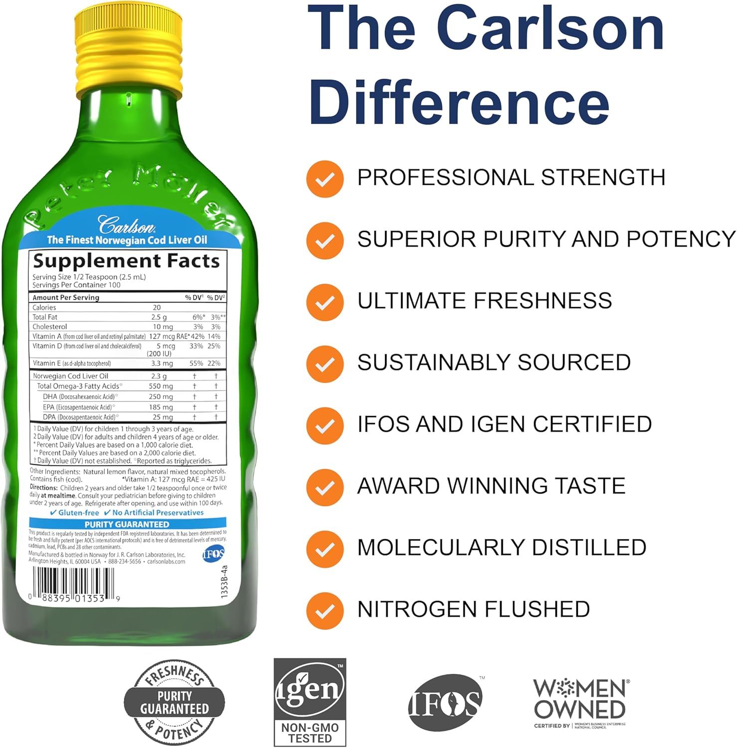 kids-carlson-cod-liver-oil-with-omega-3s-vitamins-a-d3---wild-norwegian-lemon---250-ml-2