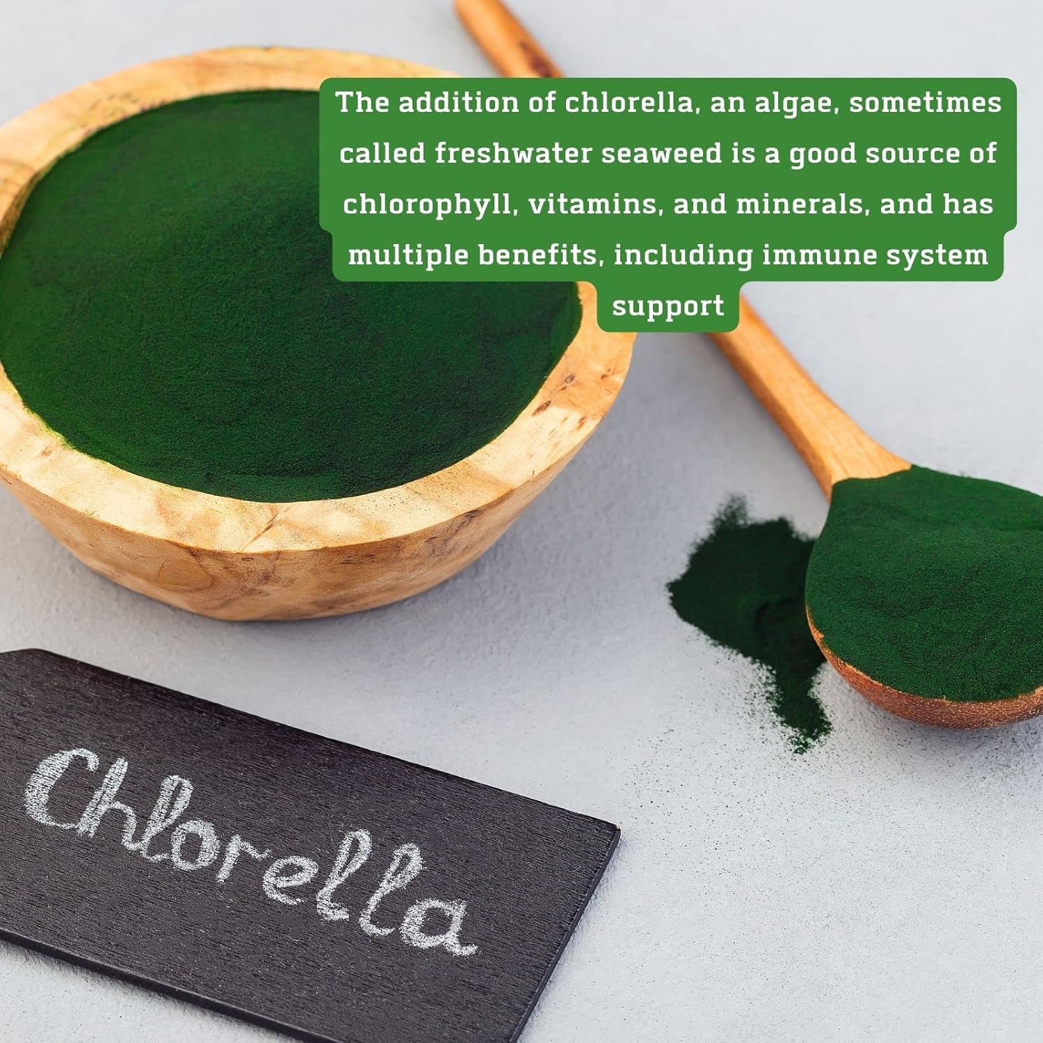 Zeolite Liquid Suspension with Chlorella - Supports Detox, Immune System & Digestive Health - 60 Servings for Kids & Adults - Espot.com.au