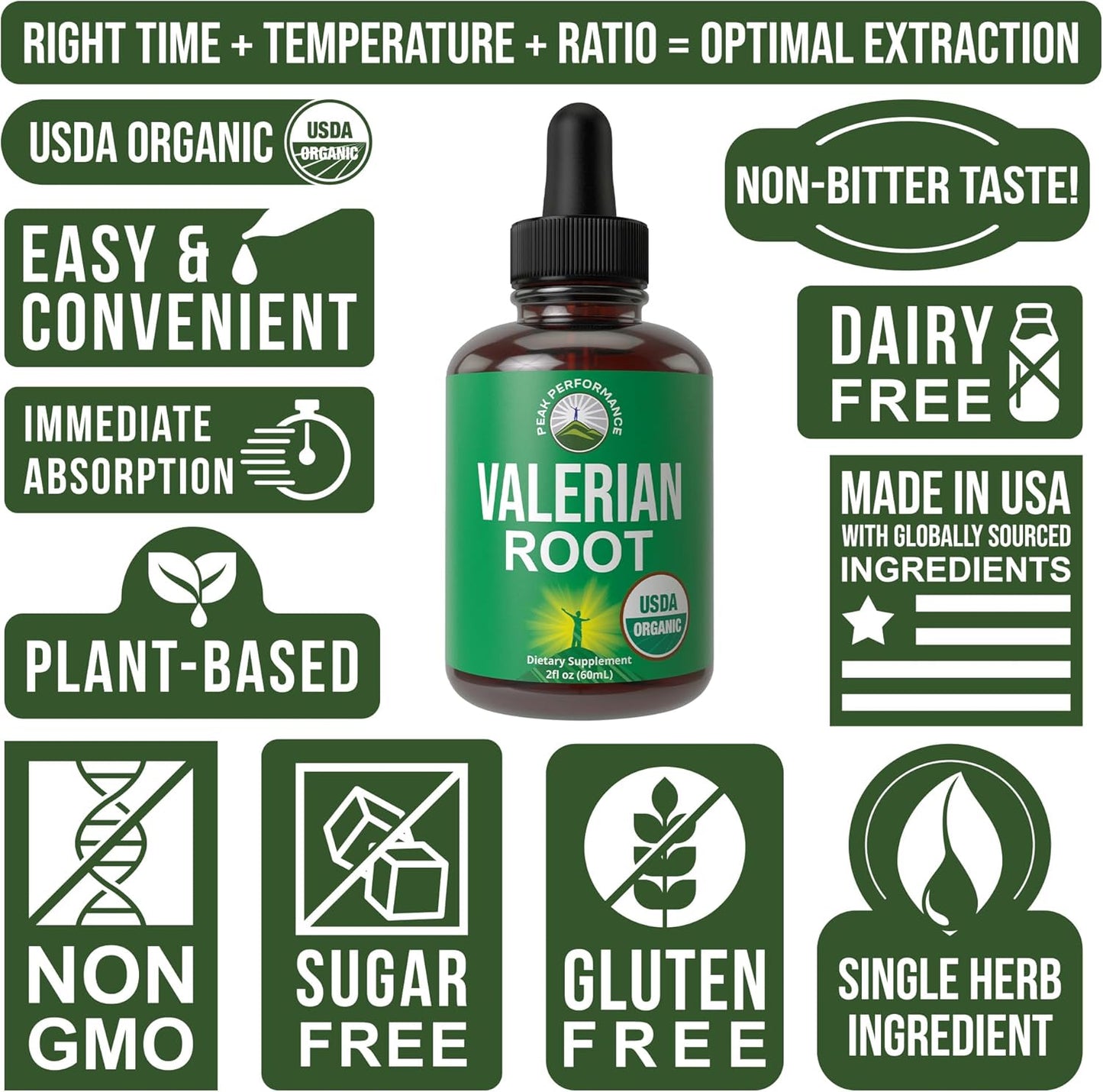 usda-organic-valerian-root-liquid-drops---vegan-extract-tincture-for-relaxation-sleep-calm---sugar-gluten-free-supplement-for-men-women---peak-performance-formula-3