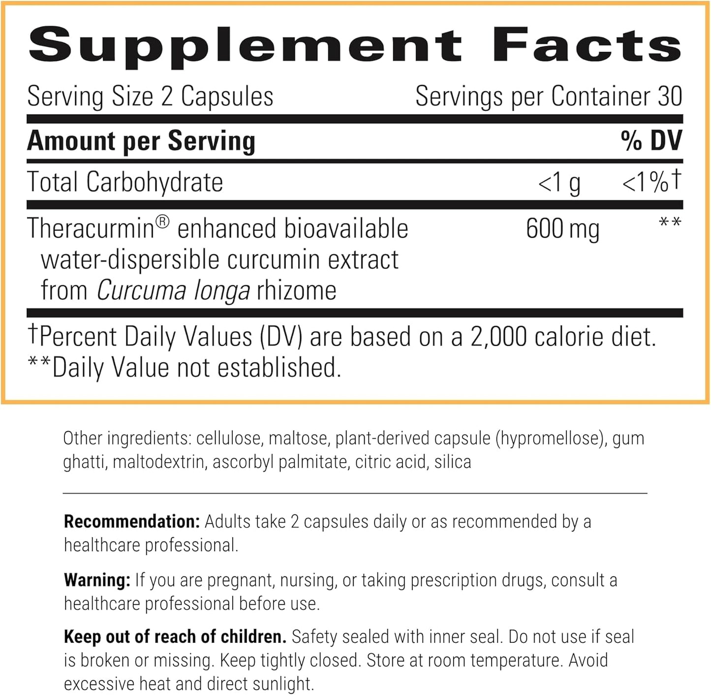 high-absorption-turmeric-curcumin-supplement-for-relief-of-minor-discomfort---vegan-capsules---integrative-therapeutics-theracurmin-hp---27x-more-bioavailable---60ct-2