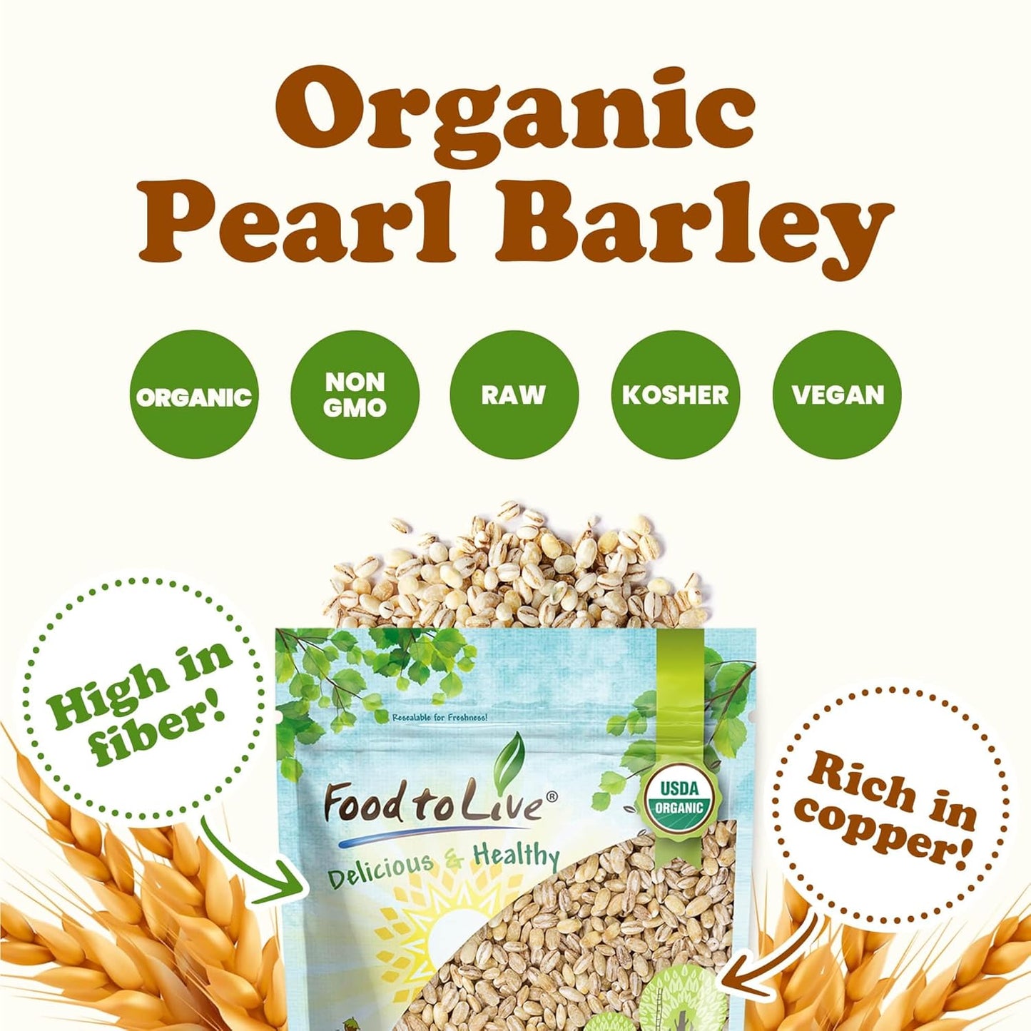 organic-pearl-barley-1lb---non-gmo-polished-unhulled-grain-vegan-kosher---high-fiber-selenium---ideal-for-cereal-salad-stew---fast-cooking-5